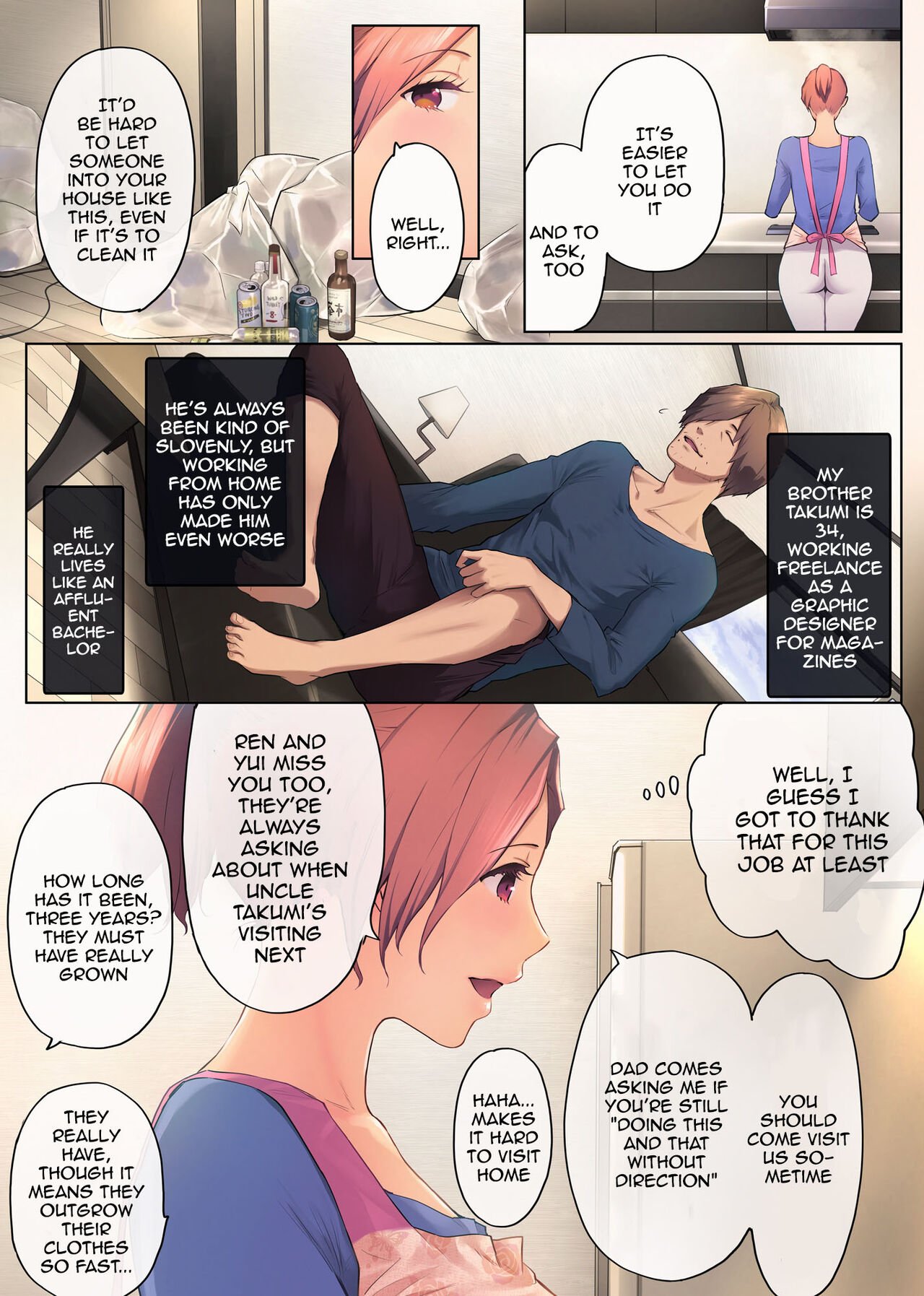 My Mature Older Sister – The Crazy Convenient Relationship of An Older Sister and Younger Brother In Their 30s [Someoka Yusura] - Chapter 1 — Page 9