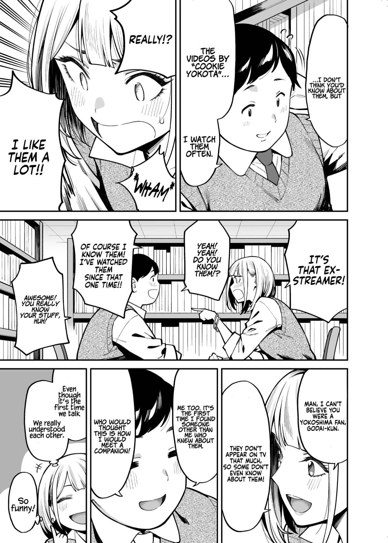 Gyaru Falls in Love with a Chubby [Shouji Nigou] - Chapter 1 — Page 5