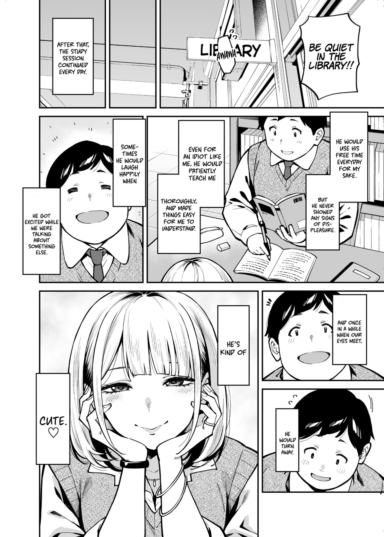 Gyaru Falls in Love with a Chubby [Shouji Nigou] - Chapter 1 — Page 6