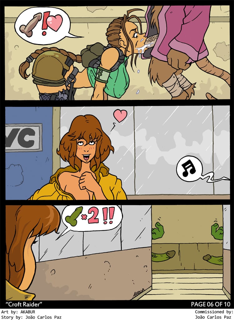 Croft Raider (Teenage Mutant Ninja Turtles, Tomb Raider) [Akabur] - Chapter 1 — Page 6