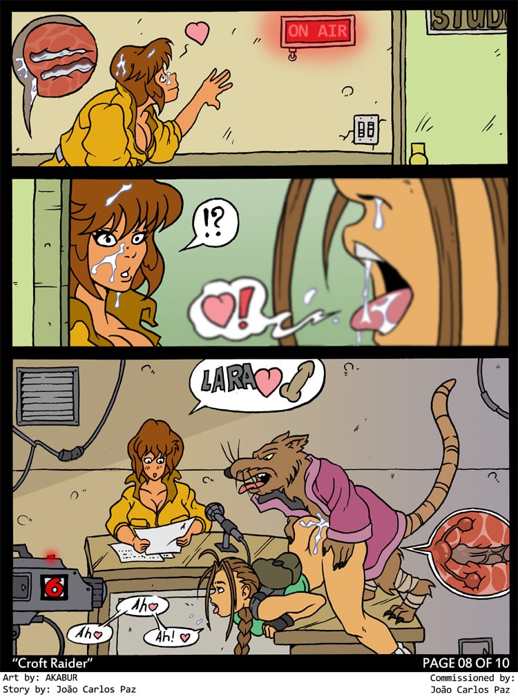 Croft Raider (Teenage Mutant Ninja Turtles, Tomb Raider) [Akabur] - Chapter 1 — Page 8