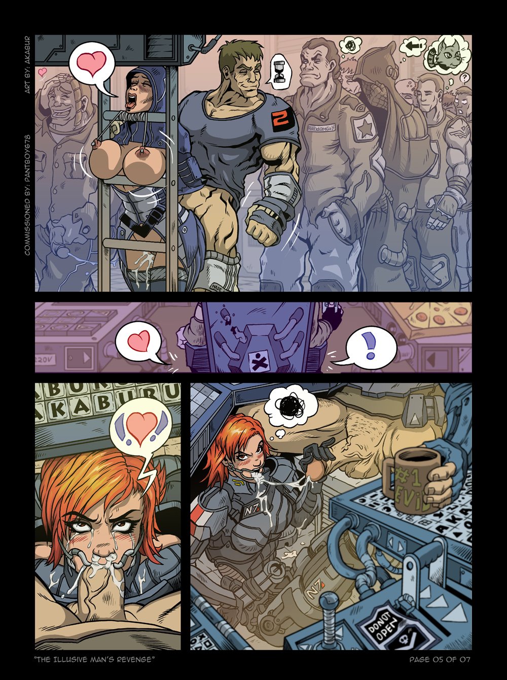 The Illusive Man’s Revenge (Mass Effect) [Akabur] - Chapter 1 — Page 5