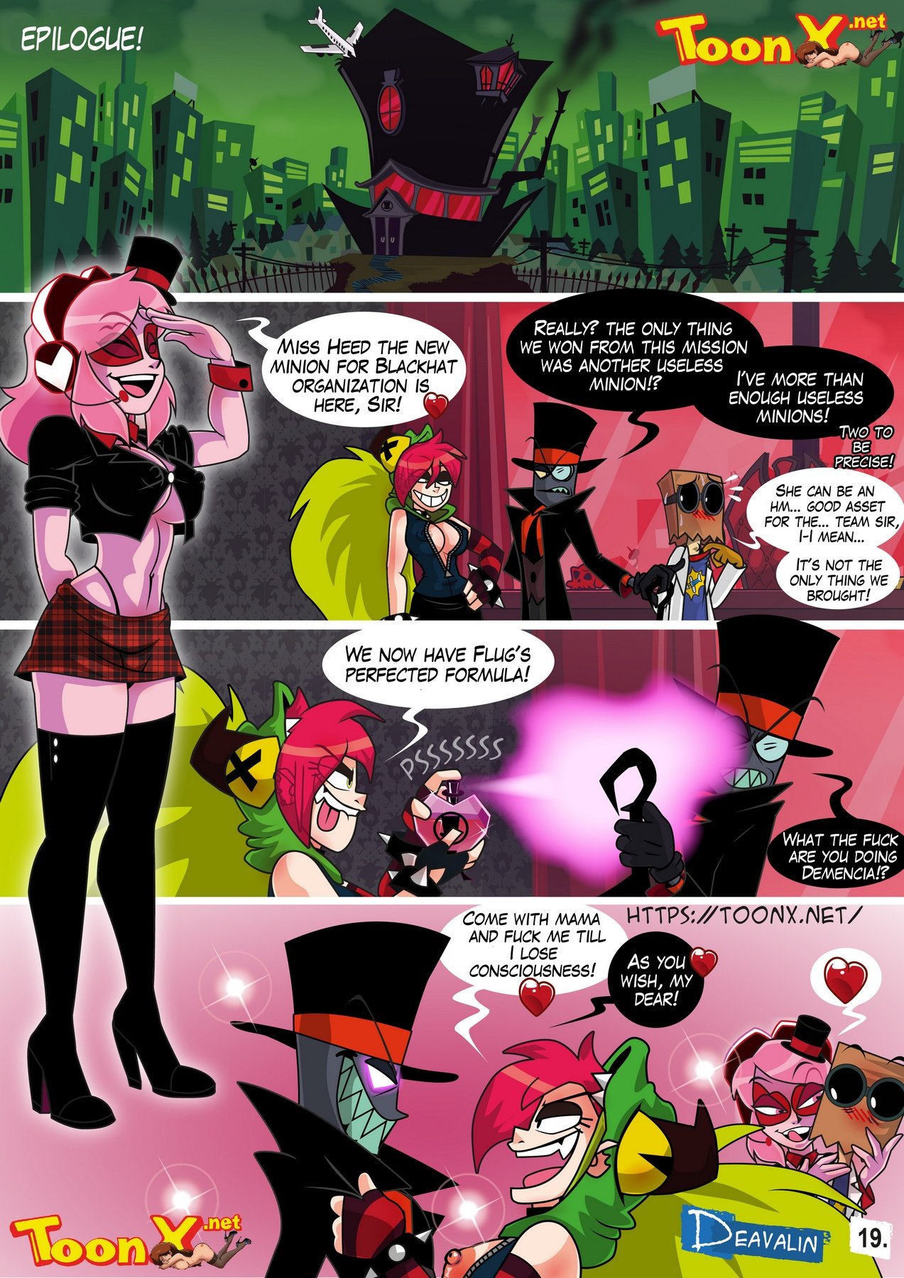 Miss Heed (Villainous) [Deavalin] - Chapter 1 — Page 20