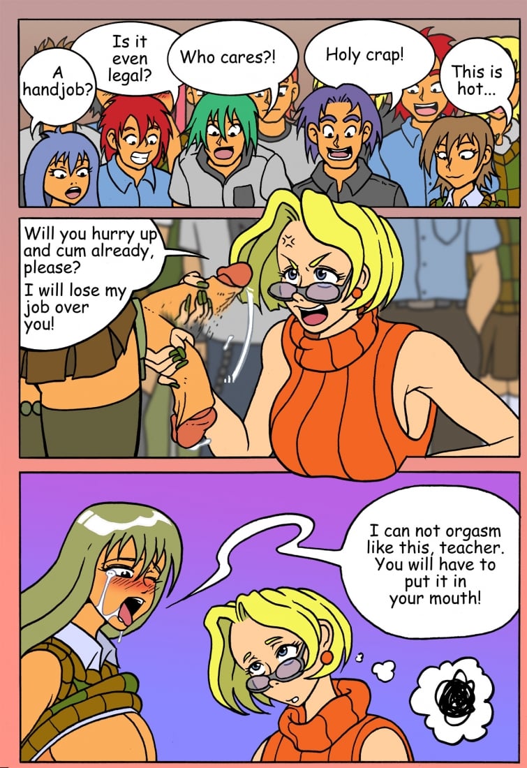 Futa Highschool [Akabur] - Chapter 1 — Page 9