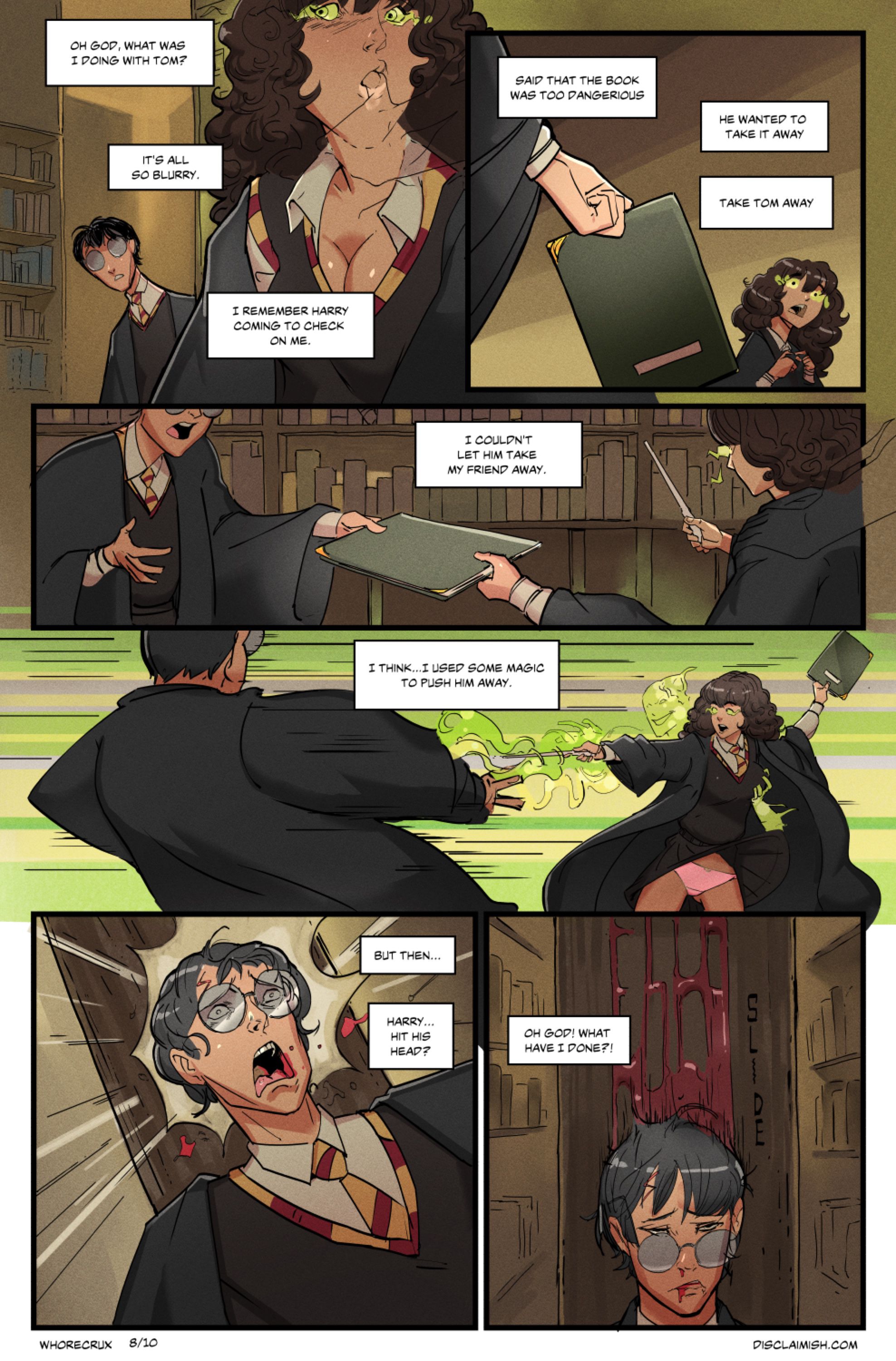 Hermione Granger And The Whorecrux (Harry Potter) [Disclaimer] - Chapter 1 — Page 10