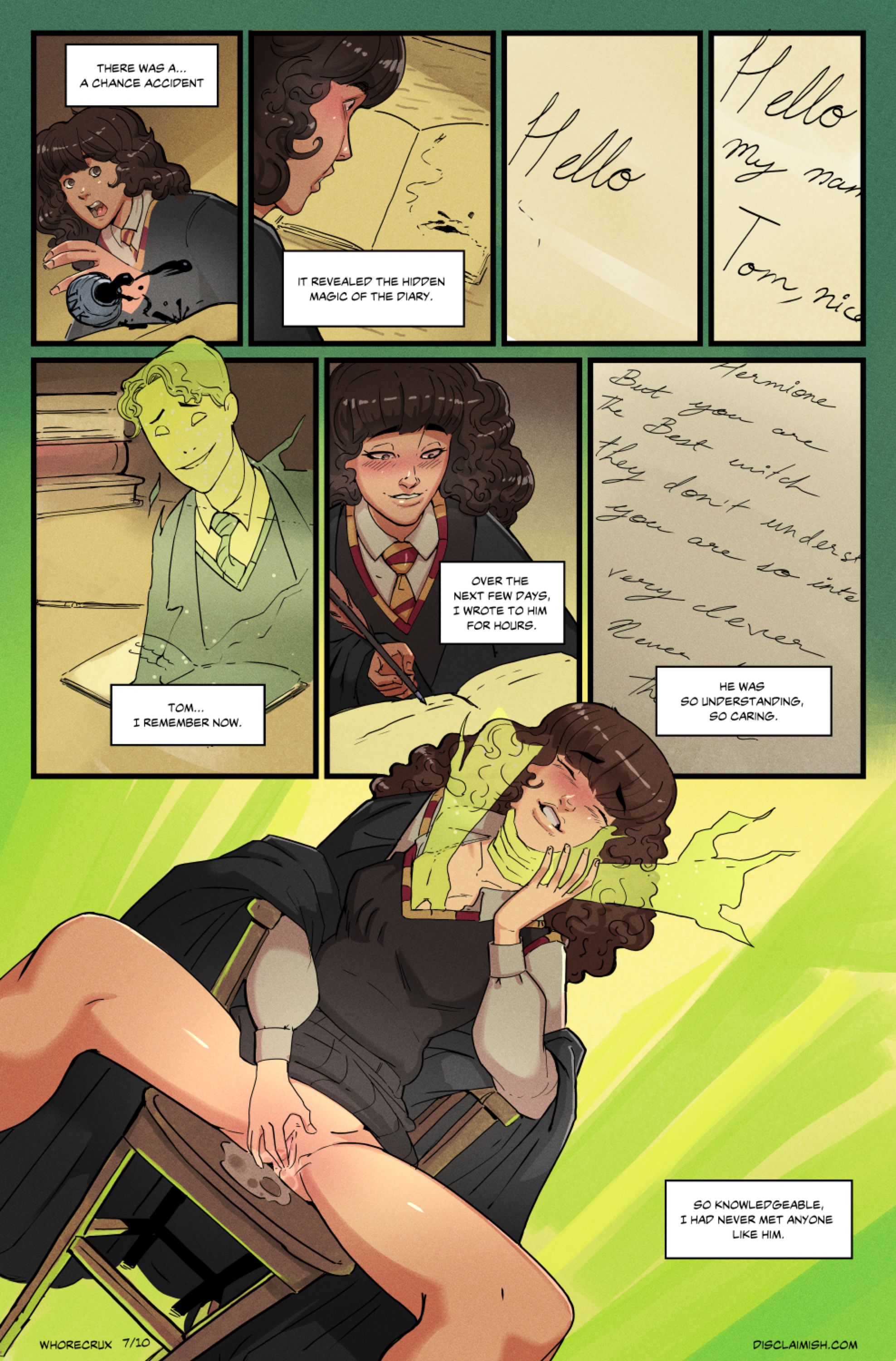 Hermione Granger And The Whorecrux (Harry Potter) [Disclaimer] - Chapter 1 — Page 9