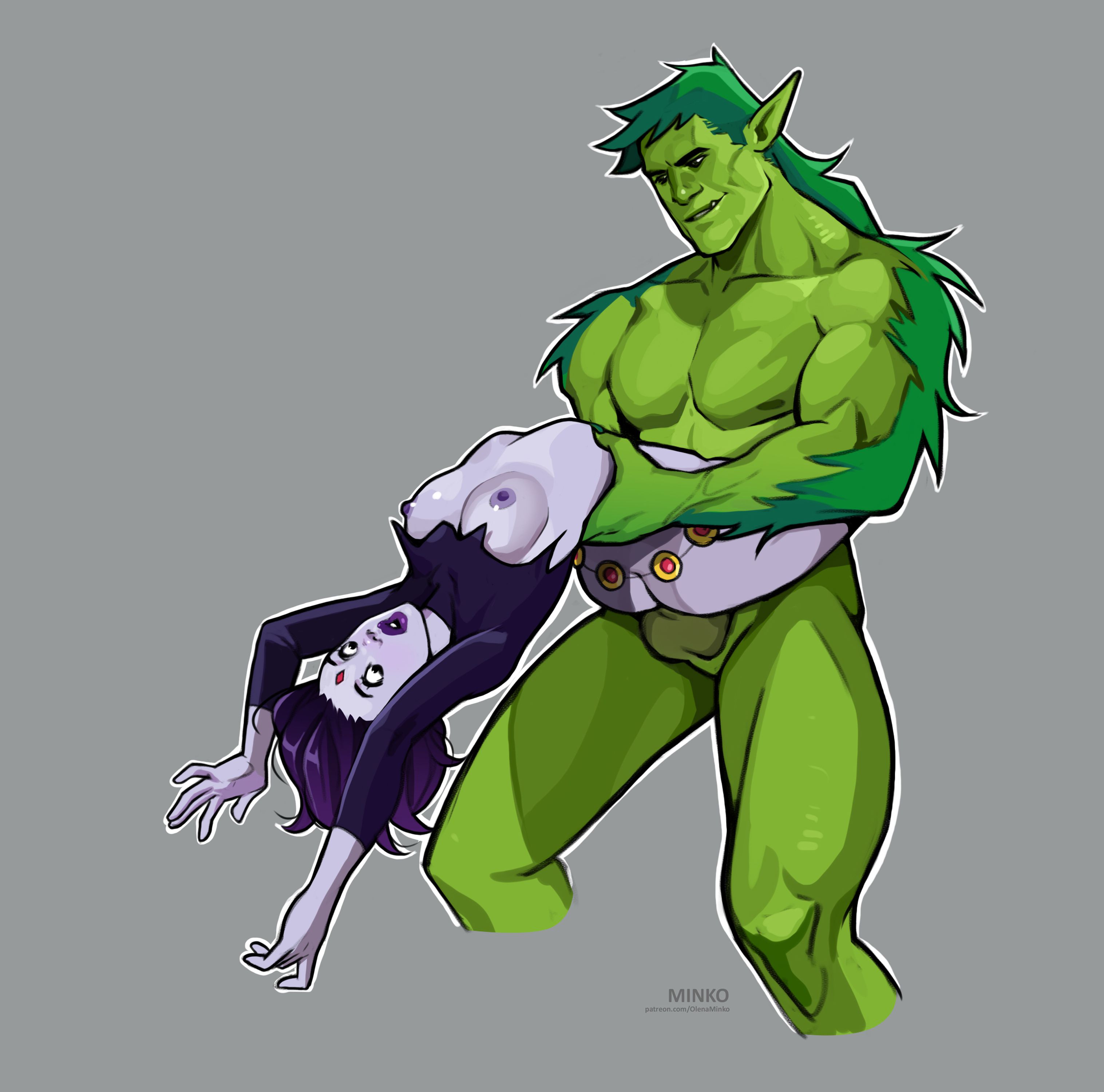 Raven and Beast Boy (Teen Titans) [Olena Minko] - Chapter 1.5 — Page 4
