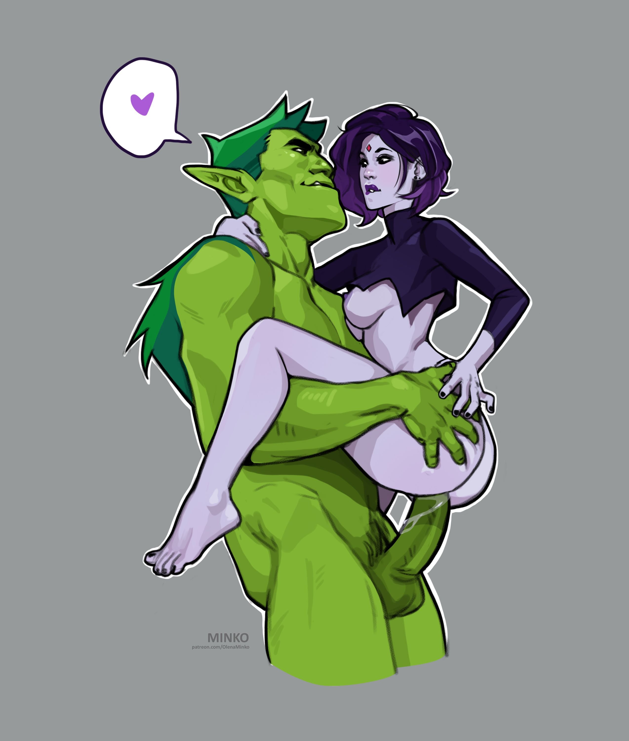 Raven and Beast Boy (Teen Titans) [Olena Minko] - Chapter 1.5 — Page 5