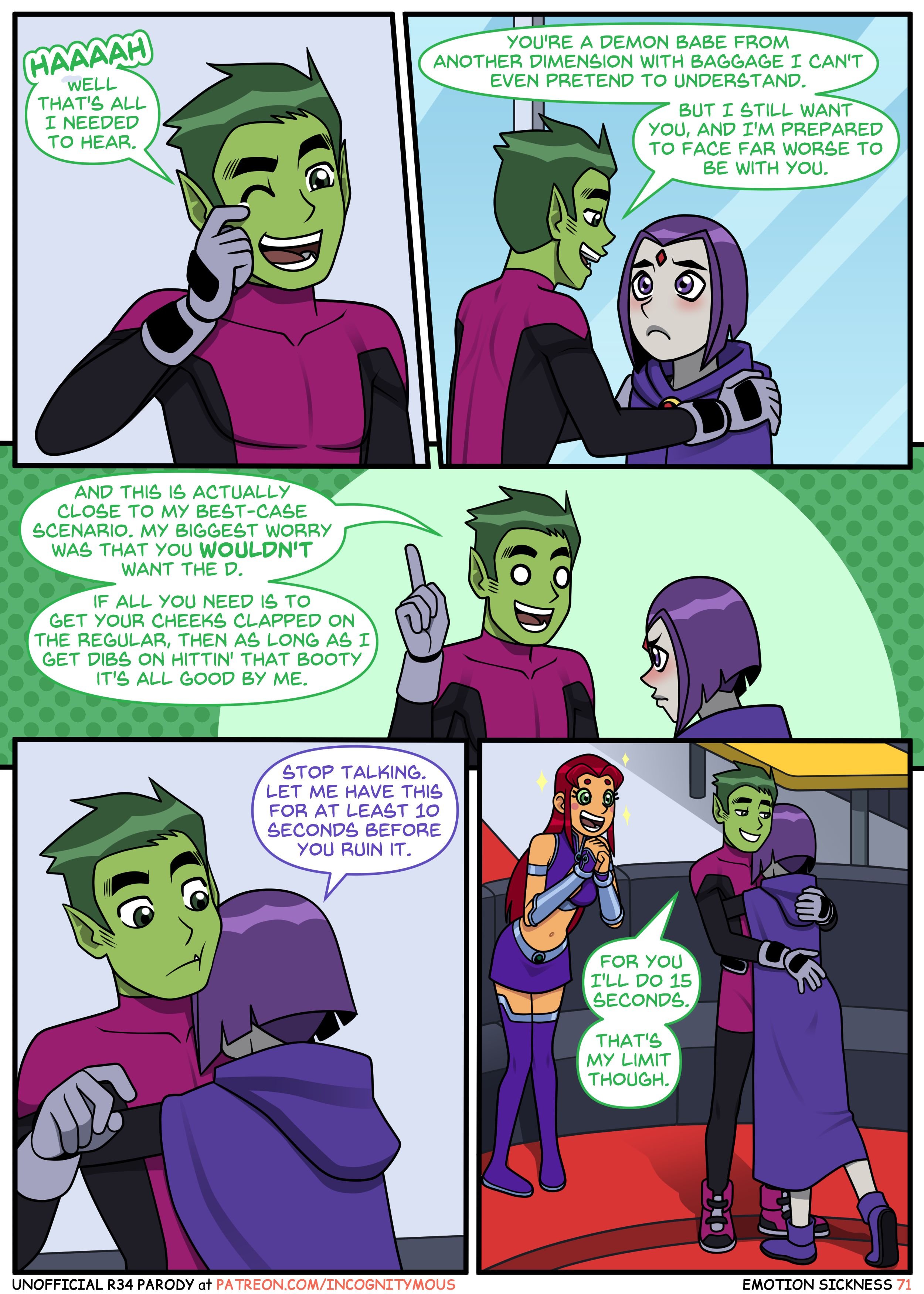 Emotional Sickness (Teen Titans) [Incognitymous] - Chapter 2 — Page 15