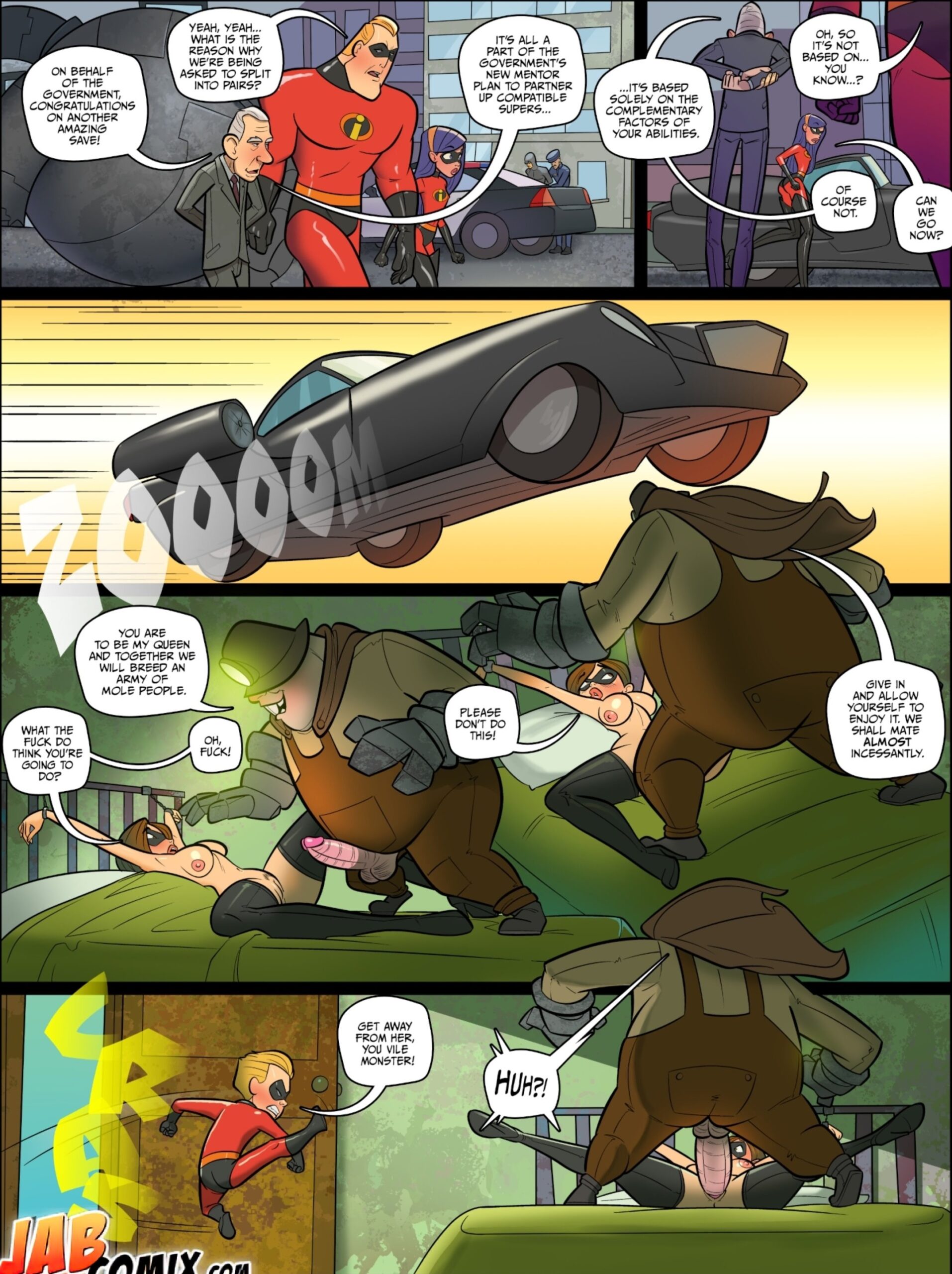 The Improbables (The Incredibles) [JABComix] - Chapter 3 — Page 8