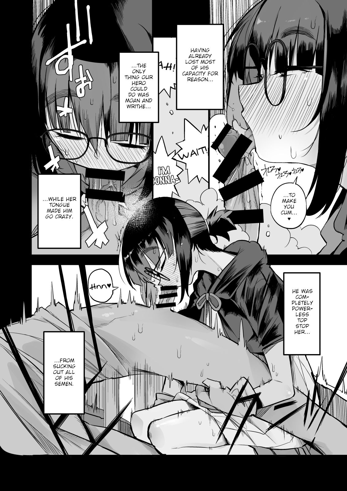 Escaping a semen squeezing dungeon with a modest girl who I really didn’t expect to have S-rank slut stats [F4U] - Chapter 1 — Page 19