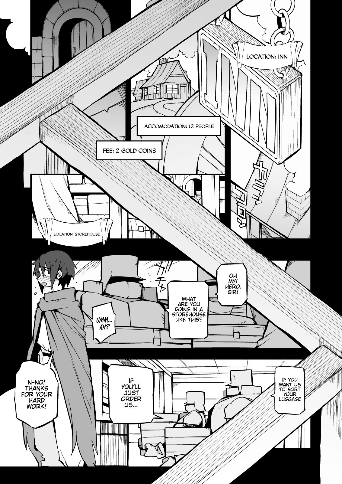 Escaping a semen squeezing dungeon with a modest girl who I really didn’t expect to have S-rank slut stats [F4U] - Chapter 2 — Page 11