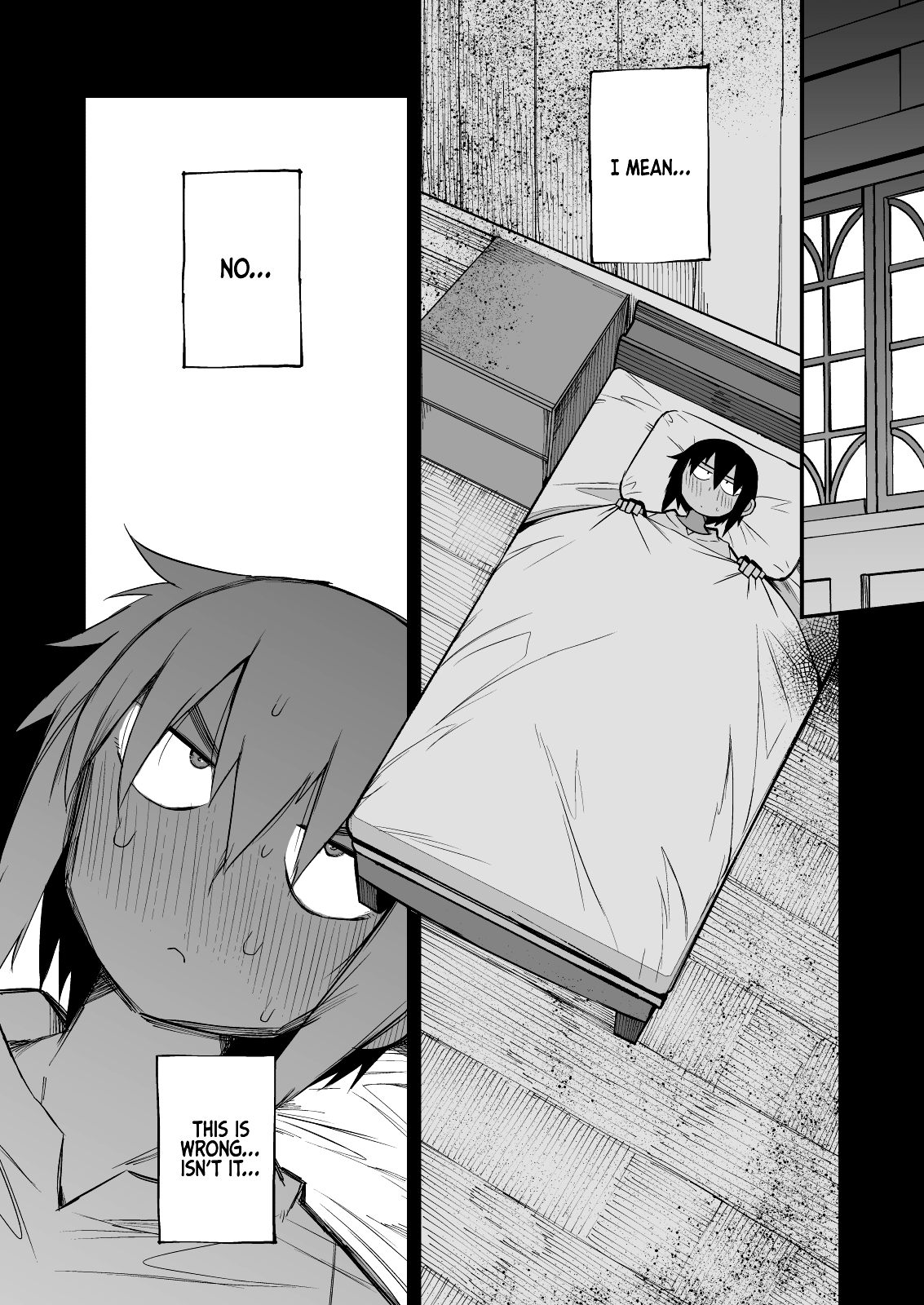 Escaping a semen squeezing dungeon with a modest girl who I really didn’t expect to have S-rank slut stats [F4U] - Chapter 2 — Page 30