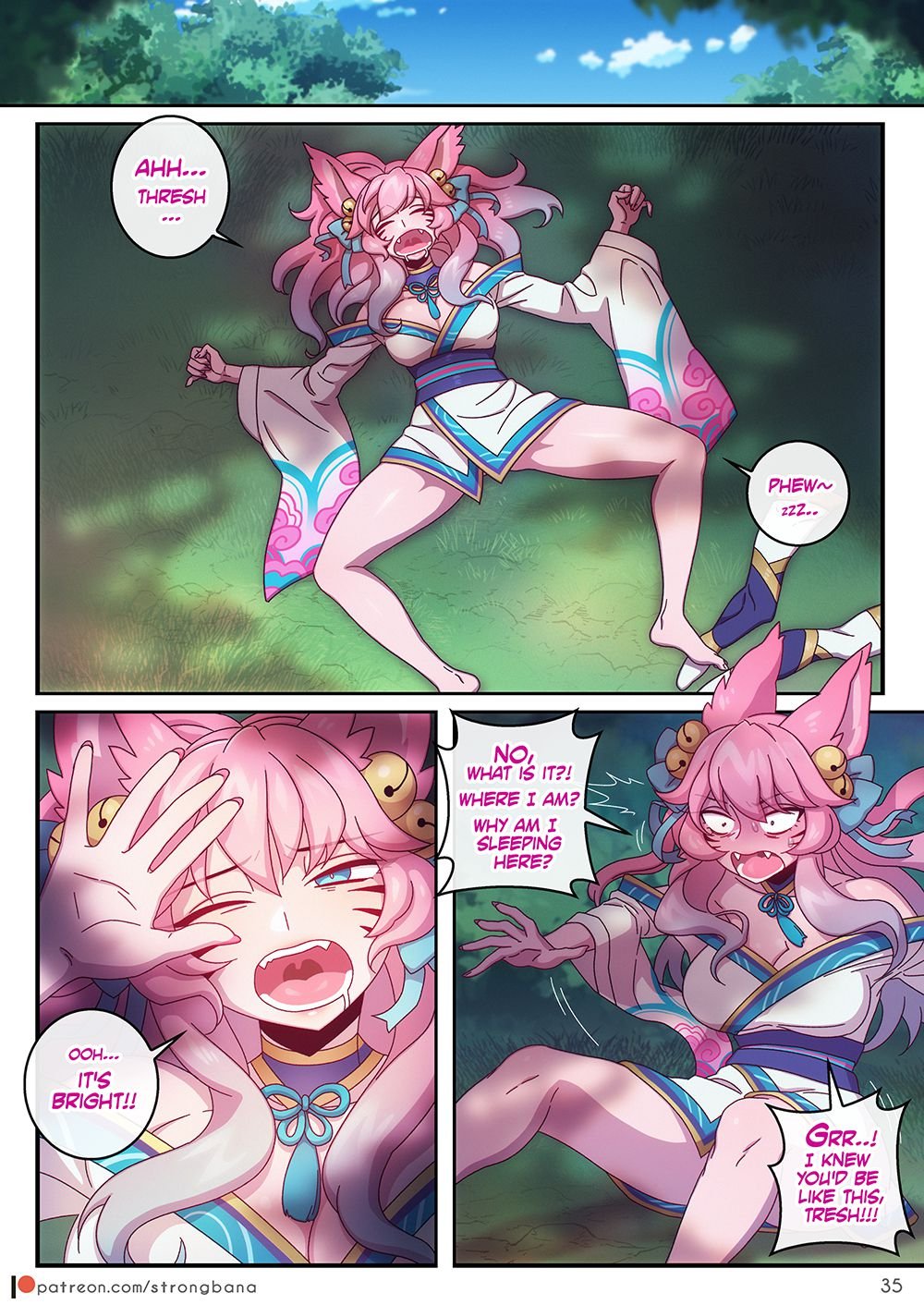 My Little Fox (League of Legends) [Strong Bana] - Chapter 1 — Page 37