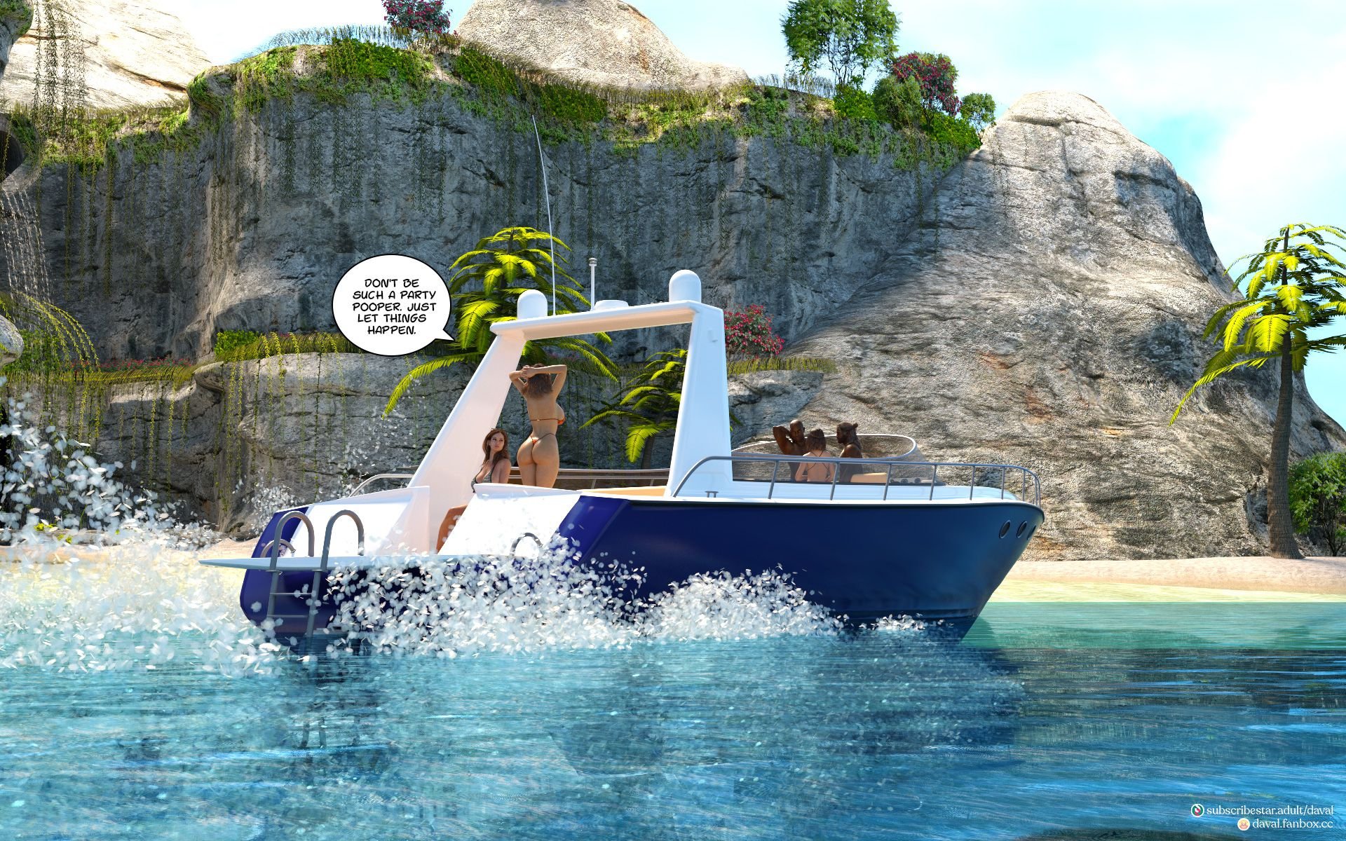 Deep Exploration [Daval3D] - Chapter 1 — Page 6