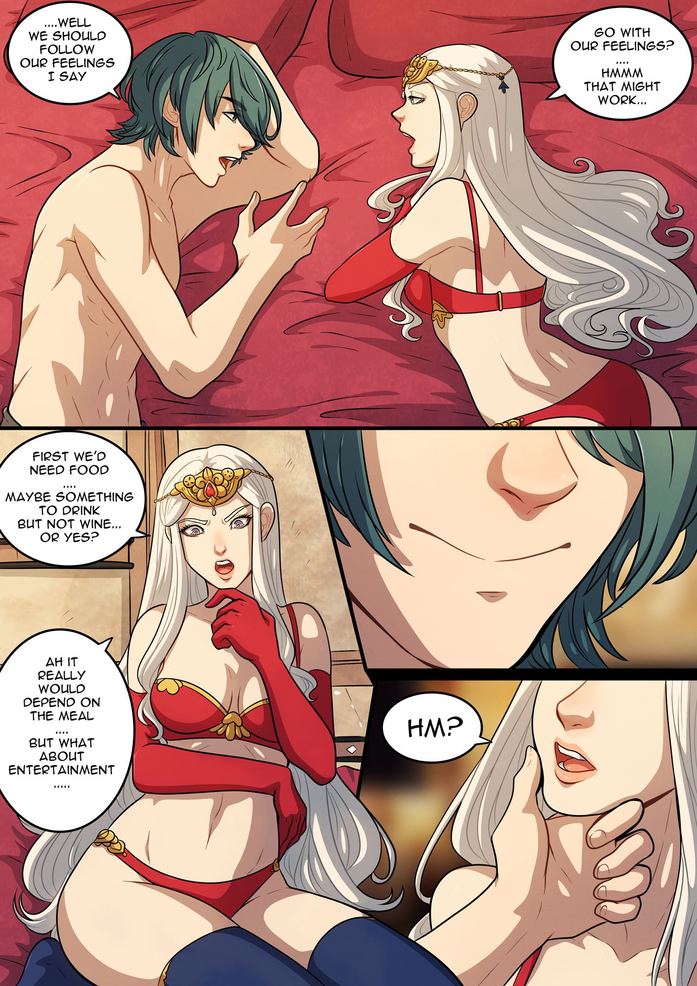 Love Sampler (Fire Emblem – Three Houses) [Kinkymation] - Chapter 1 — Page 4
