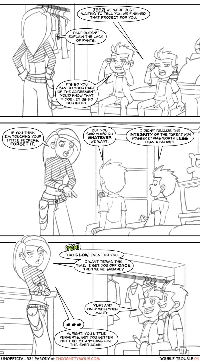 Double Trouble (Kim Possible) [Incognitymous] - Chapter 1.5 — Page 4