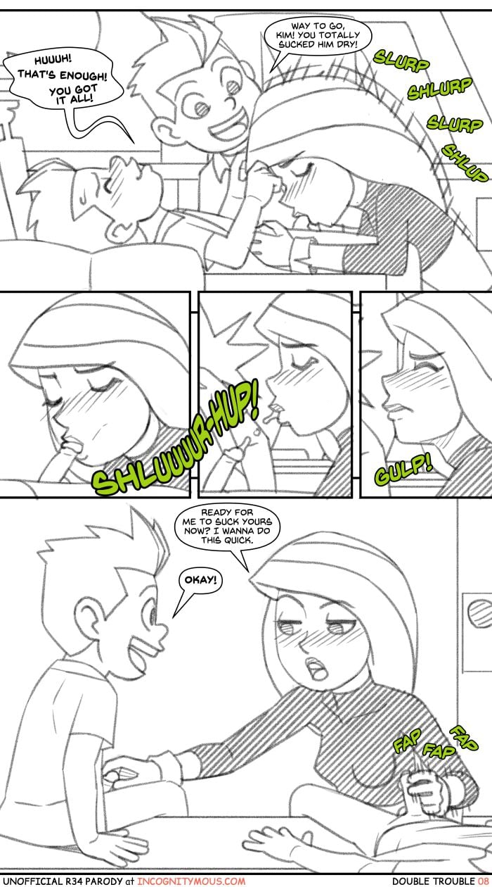 Double Trouble (Kim Possible) [Incognitymous] - Chapter 1.5 — Page 8