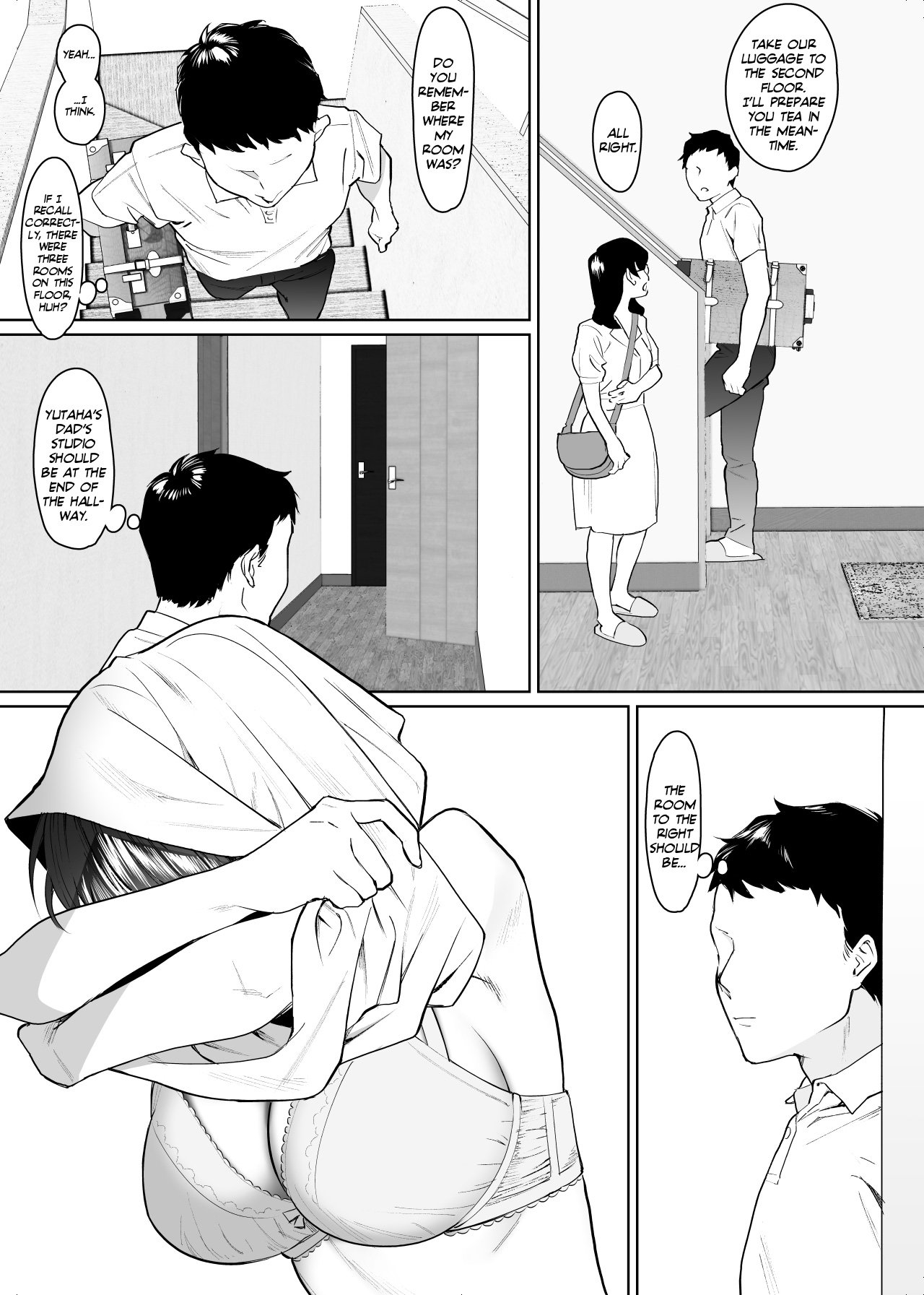 I visited my in-laws to announce my marriage and ended up fucking my wife’s little sister silly! [Nyaa no Esa] - Chapter 1 — Page 4