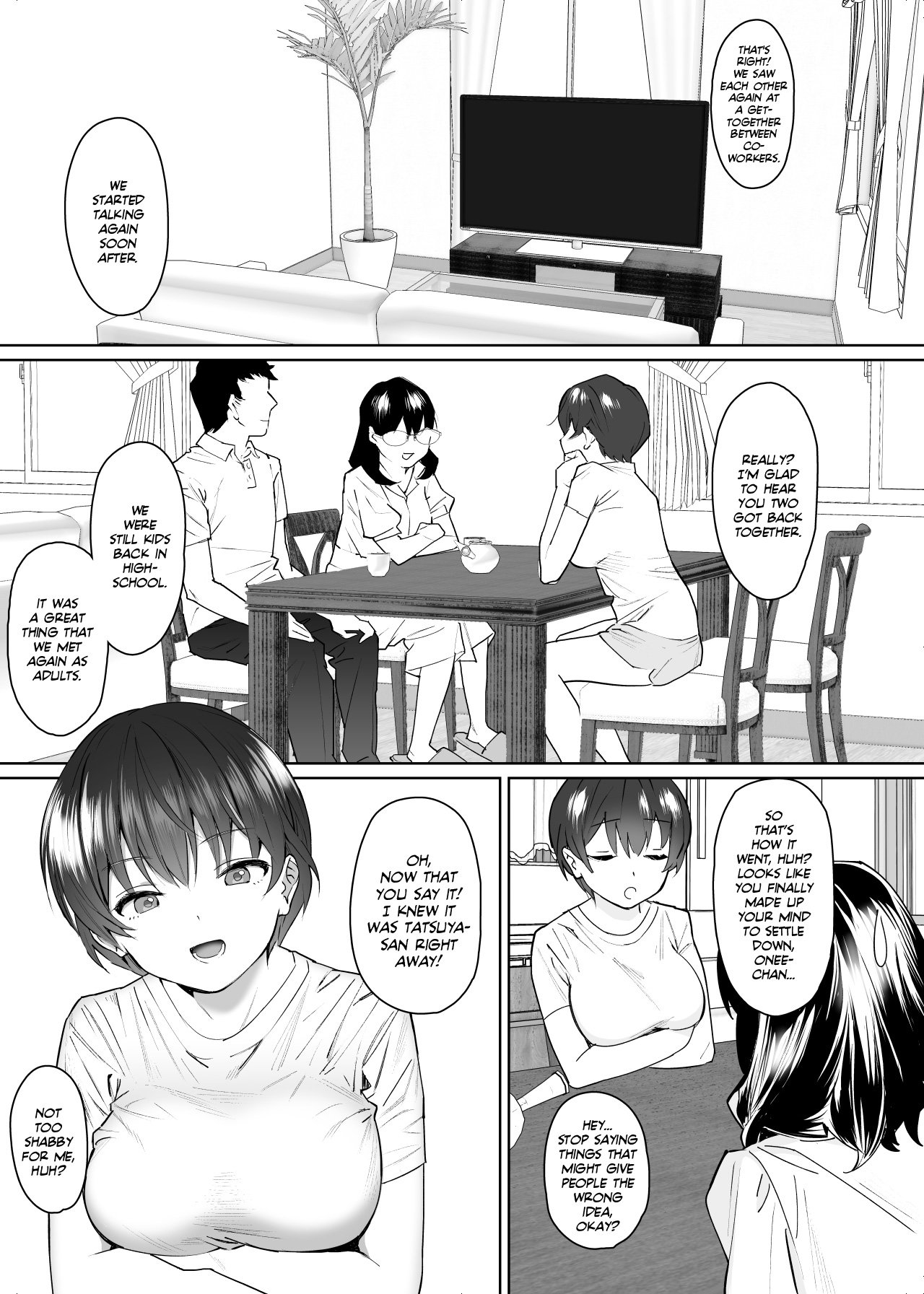 I visited my in-laws to announce my marriage and ended up fucking my wife’s little sister silly! [Nyaa no Esa] - Chapter 1 — Page 6