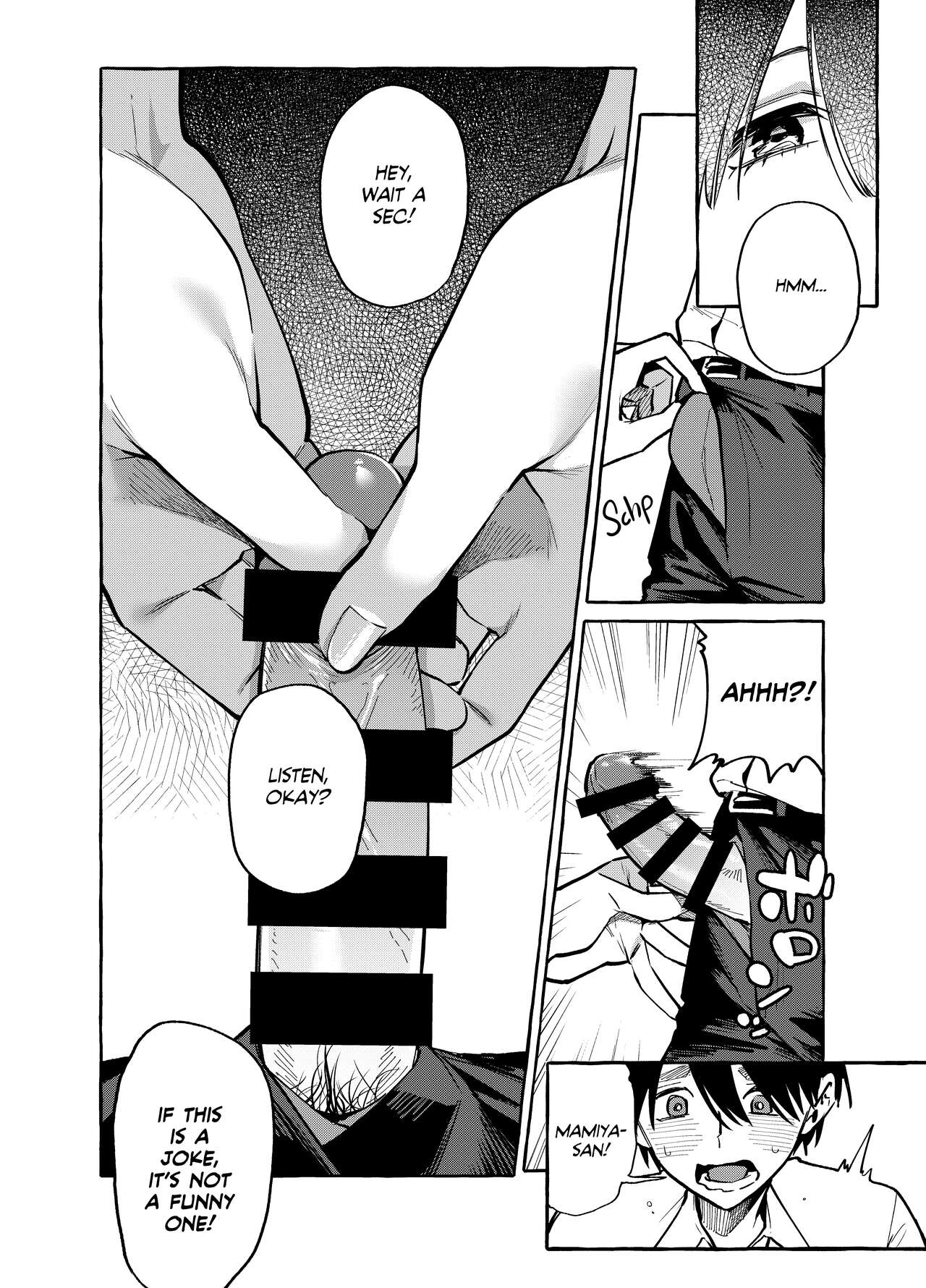 Mamiya shows off her boobs [Yamagara Tasuku , Karasuma Yayoi] - Chapter 1 — Page 19