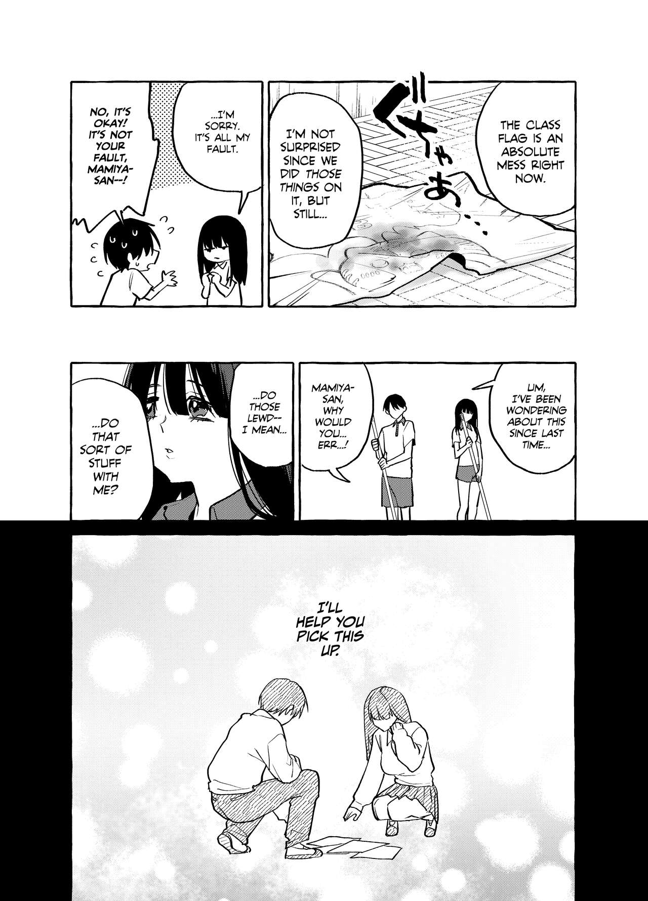 Mamiya shows off her boobs [Yamagara Tasuku , Karasuma Yayoi] - Chapter 1 — Page 38