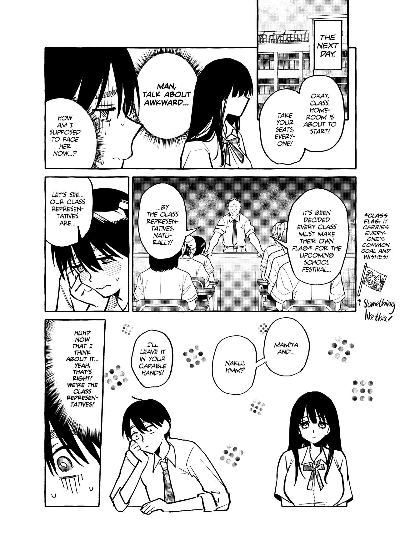 Mamiya shows off her boobs [Yamagara Tasuku , Karasuma Yayoi] - Chapter 1 — Page 9