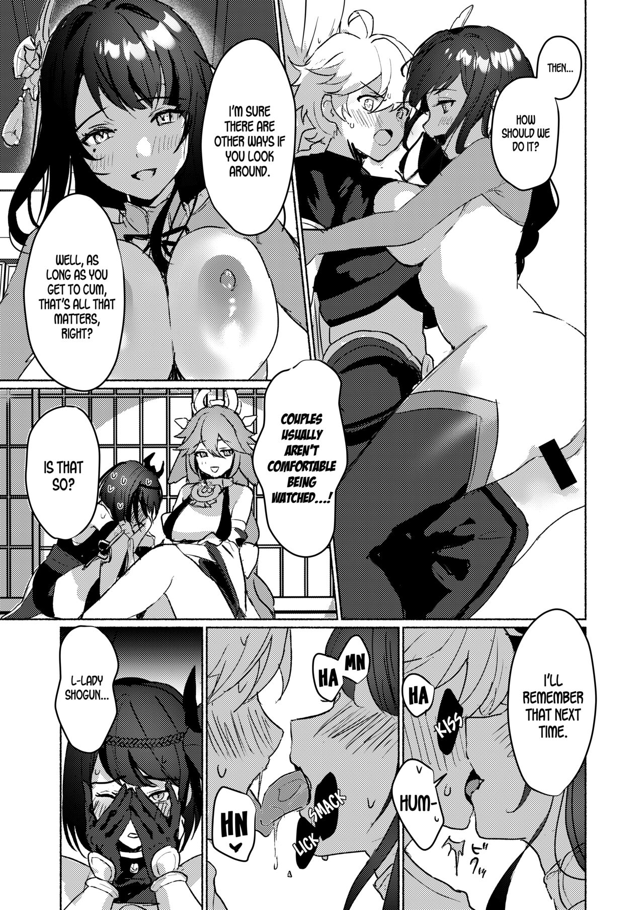 Triumvirates and the F**k or Die Domain (Genshin Impact) [Homina Mia] - Chapter 1 — Page 5