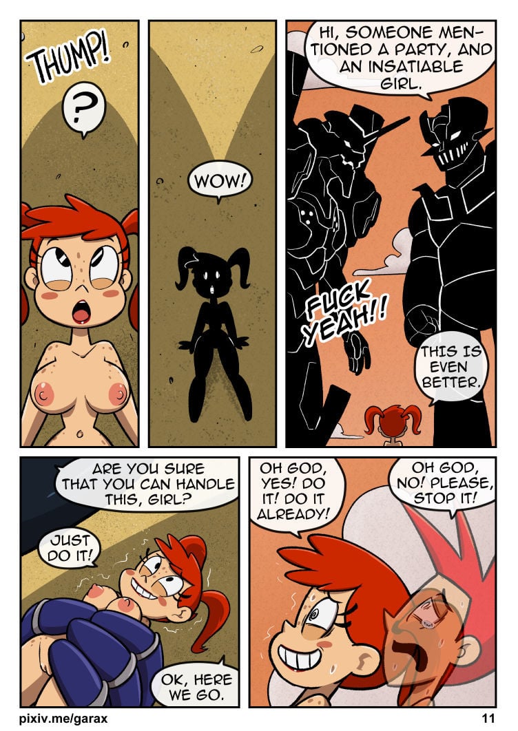 XJ-9 Beach (My Life As A Teenage Robot) [Garabatoz] - Chapter 2 — Page 13