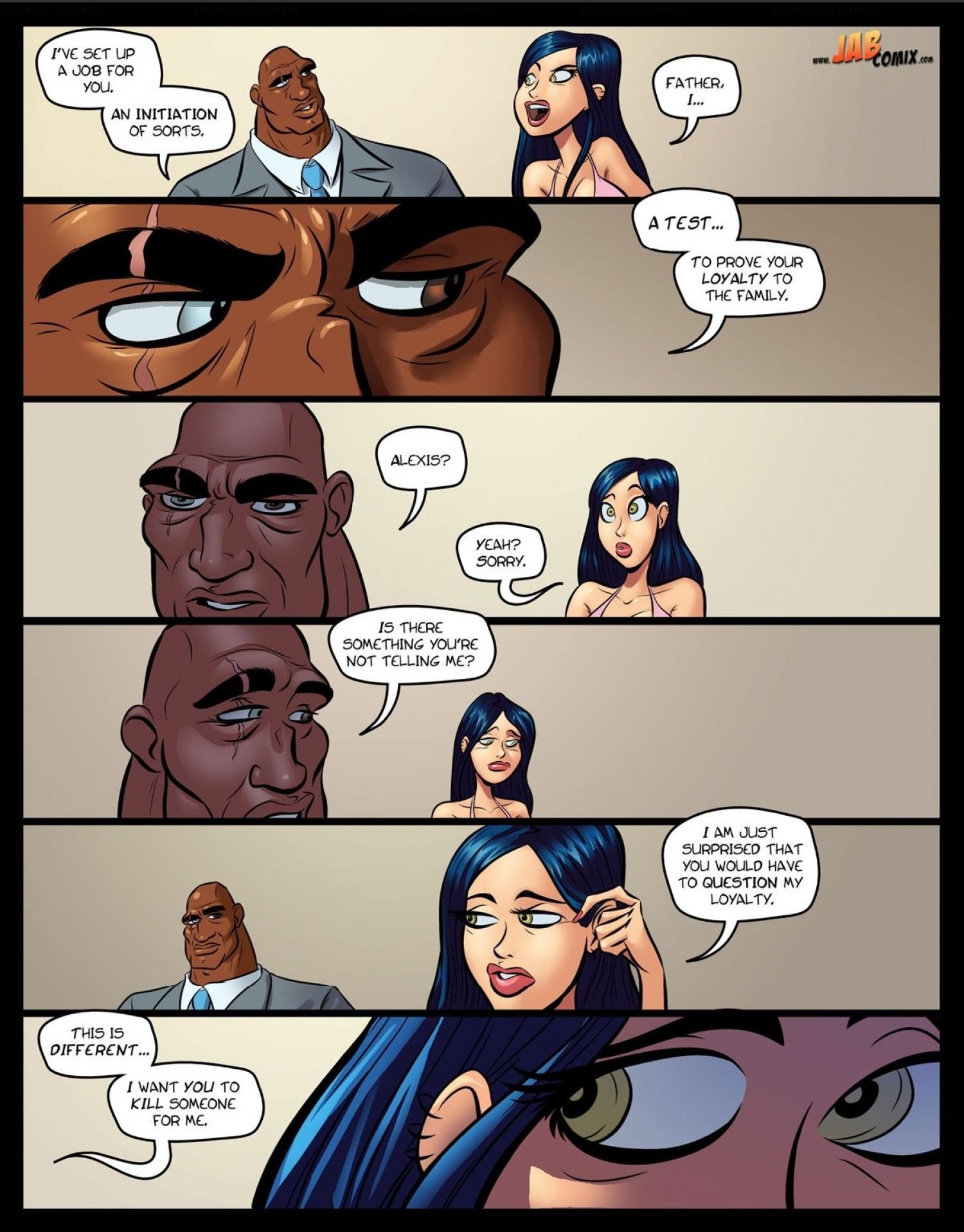Omega Girl [JABComix] - Chapter 3 — Page 8