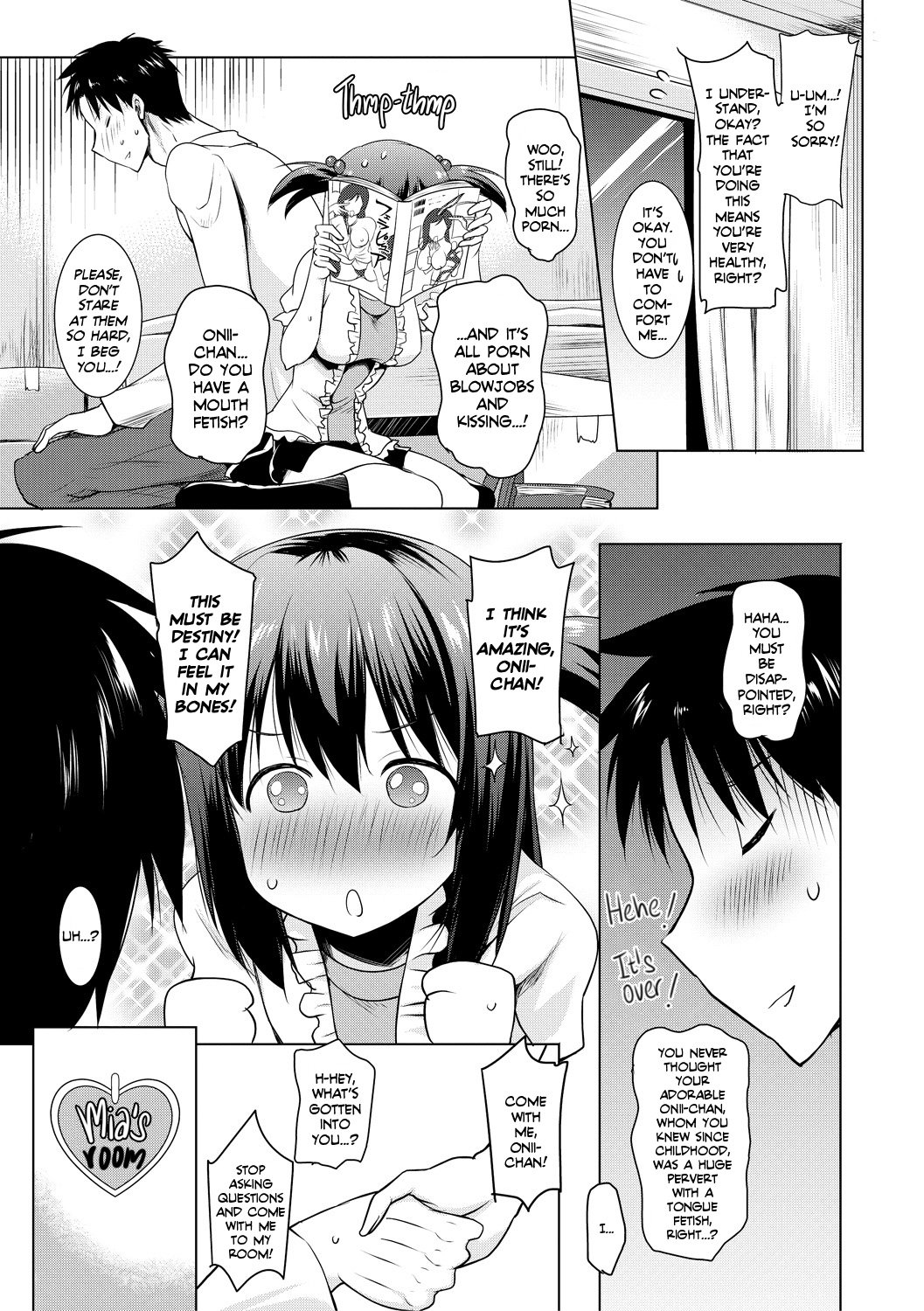 I Can’t Live Without My Little Sister’s Tongue [Pony R] - Chapter 1 — Page 9