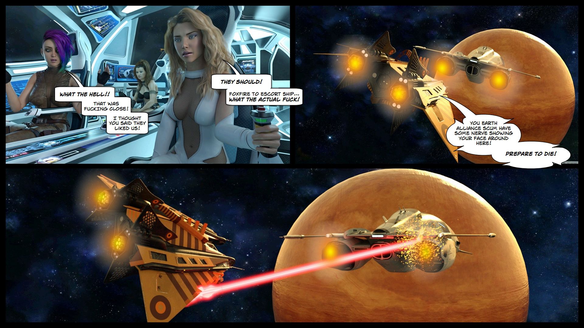 Venus Rising [Gonzo Studios] - Chapter 3 — Page 7