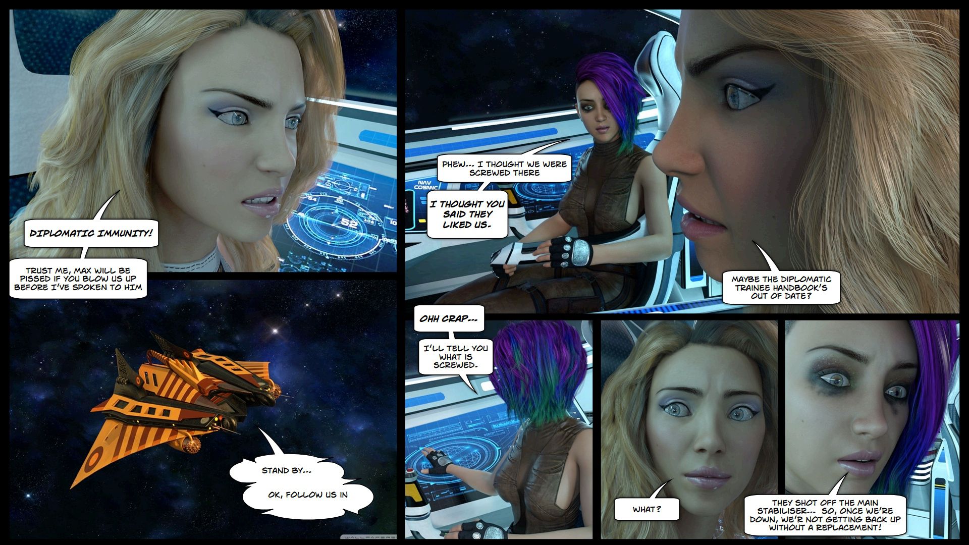 Venus Rising [Gonzo Studios] - Chapter 3 — Page 8