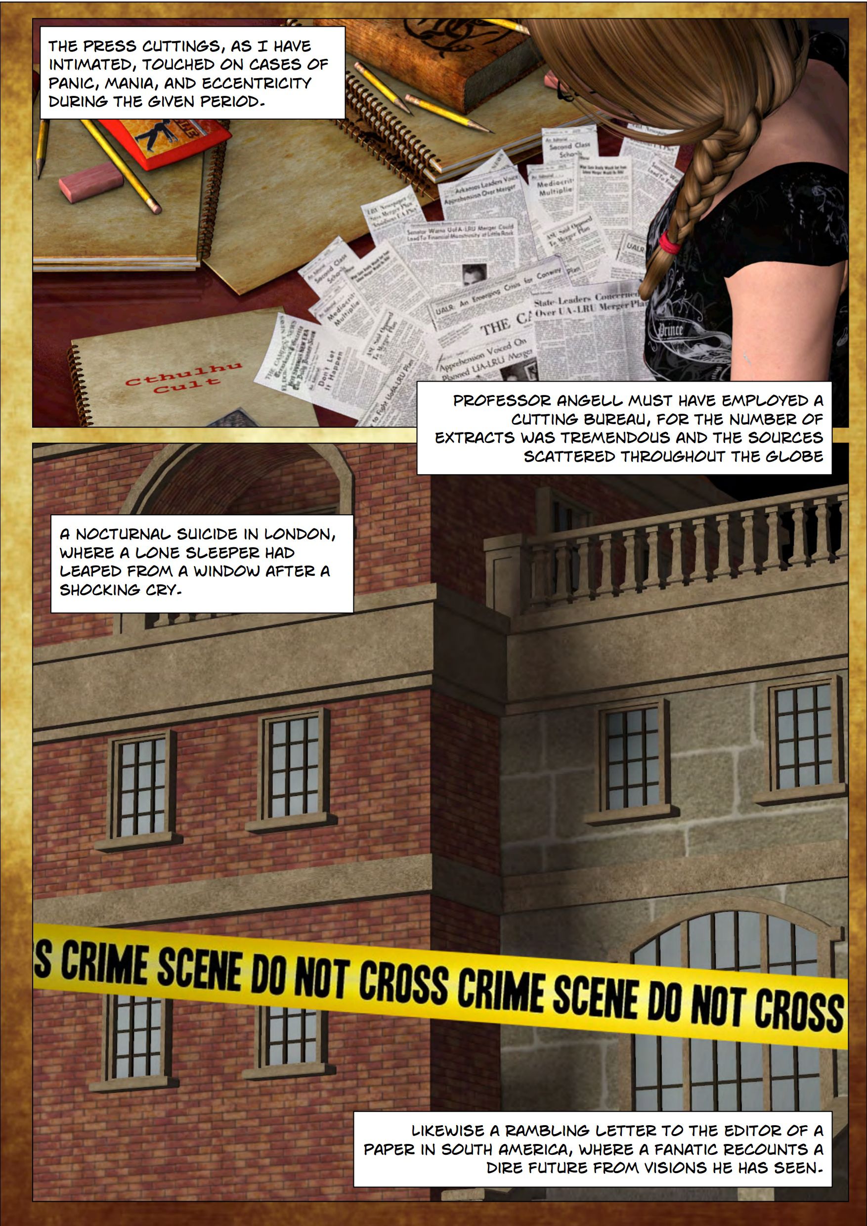 The Call Of Cthulhu [Gonzo Studios] - Chapter — Page 32