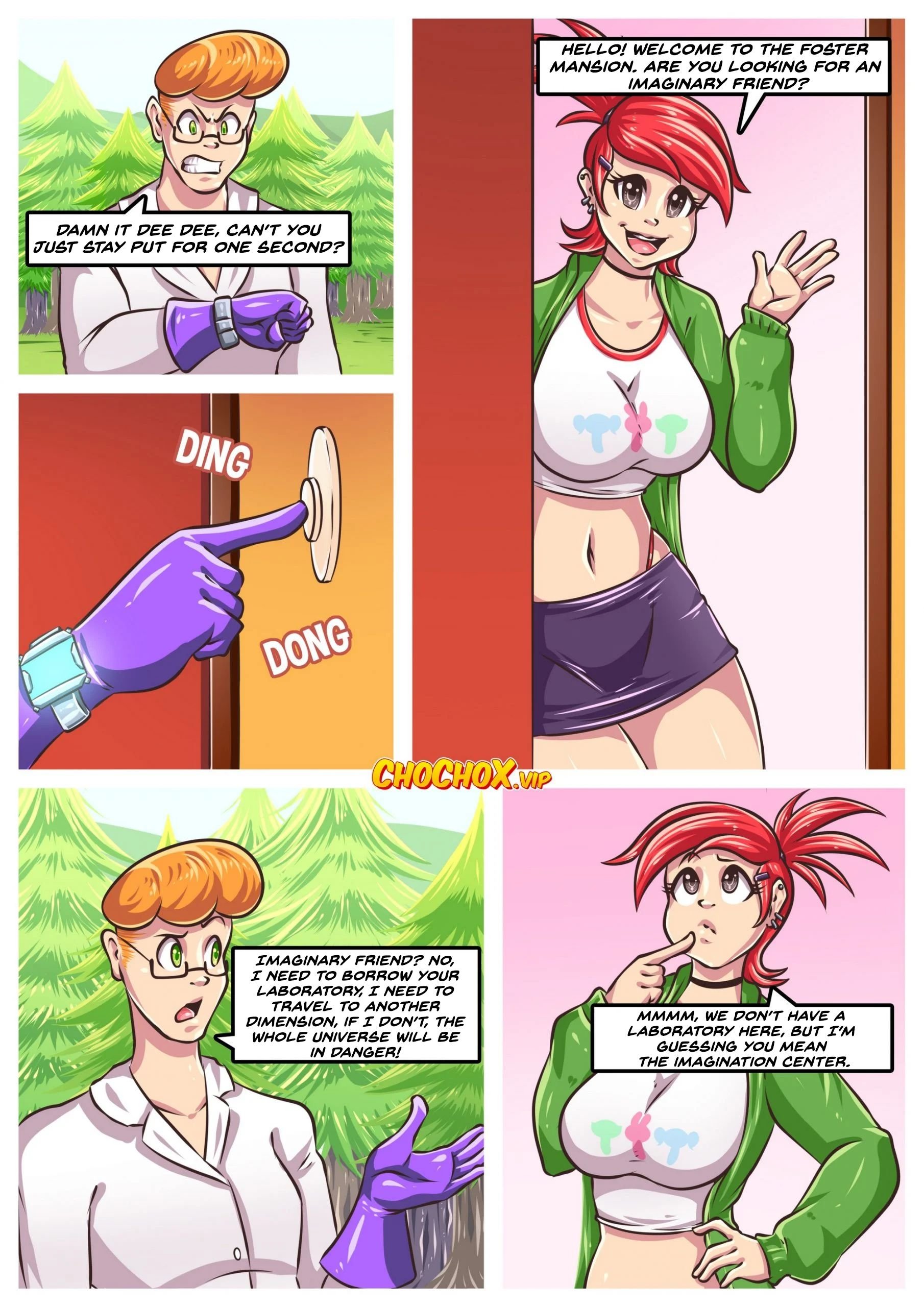 Between Dimensions (Dexter’s Laboratory) [Crock Comix] - Chapter 1.5 — Page 12