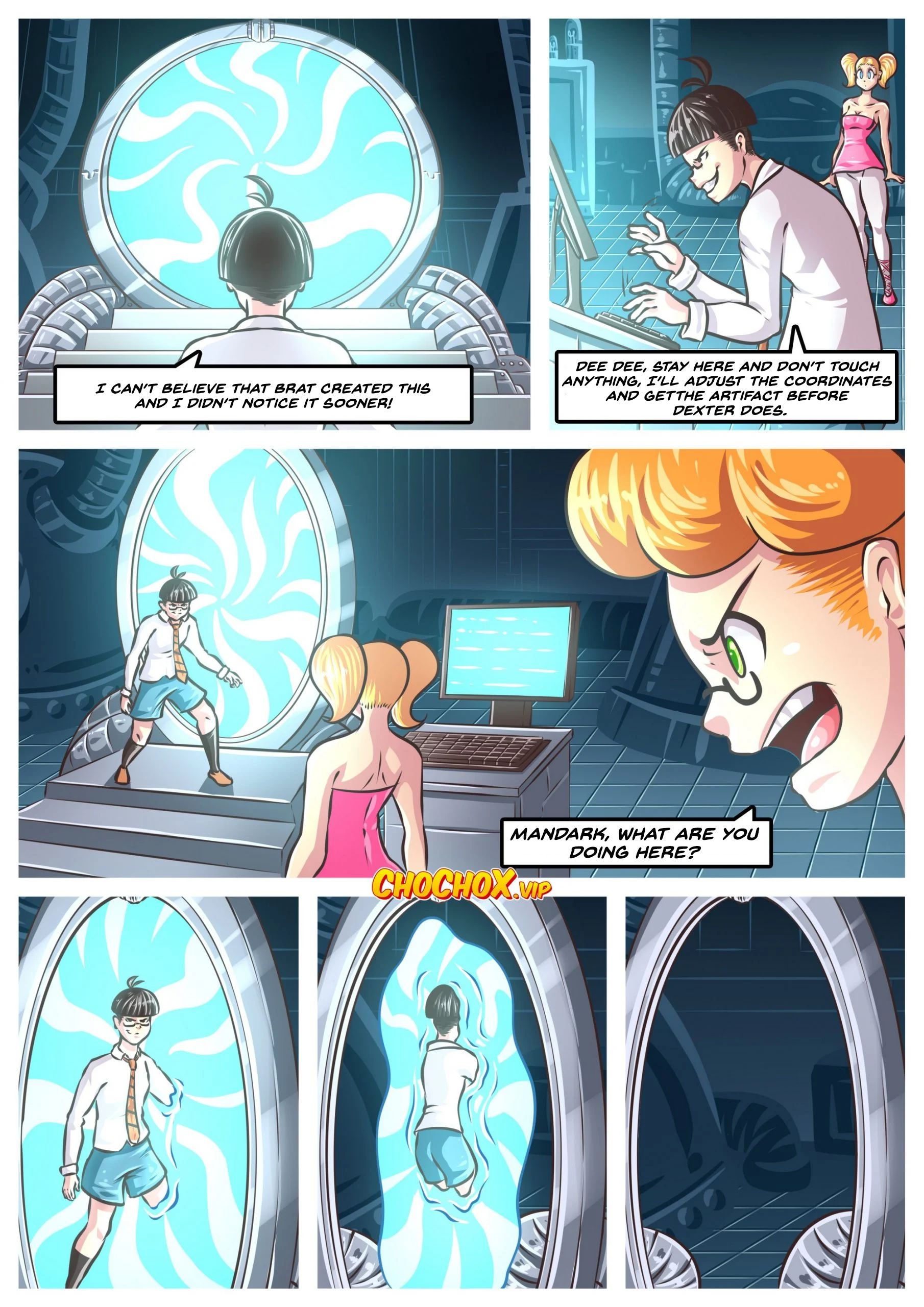 Between Dimensions (Dexter’s Laboratory) [Crock Comix] - Chapter 1.5 — Page 8
