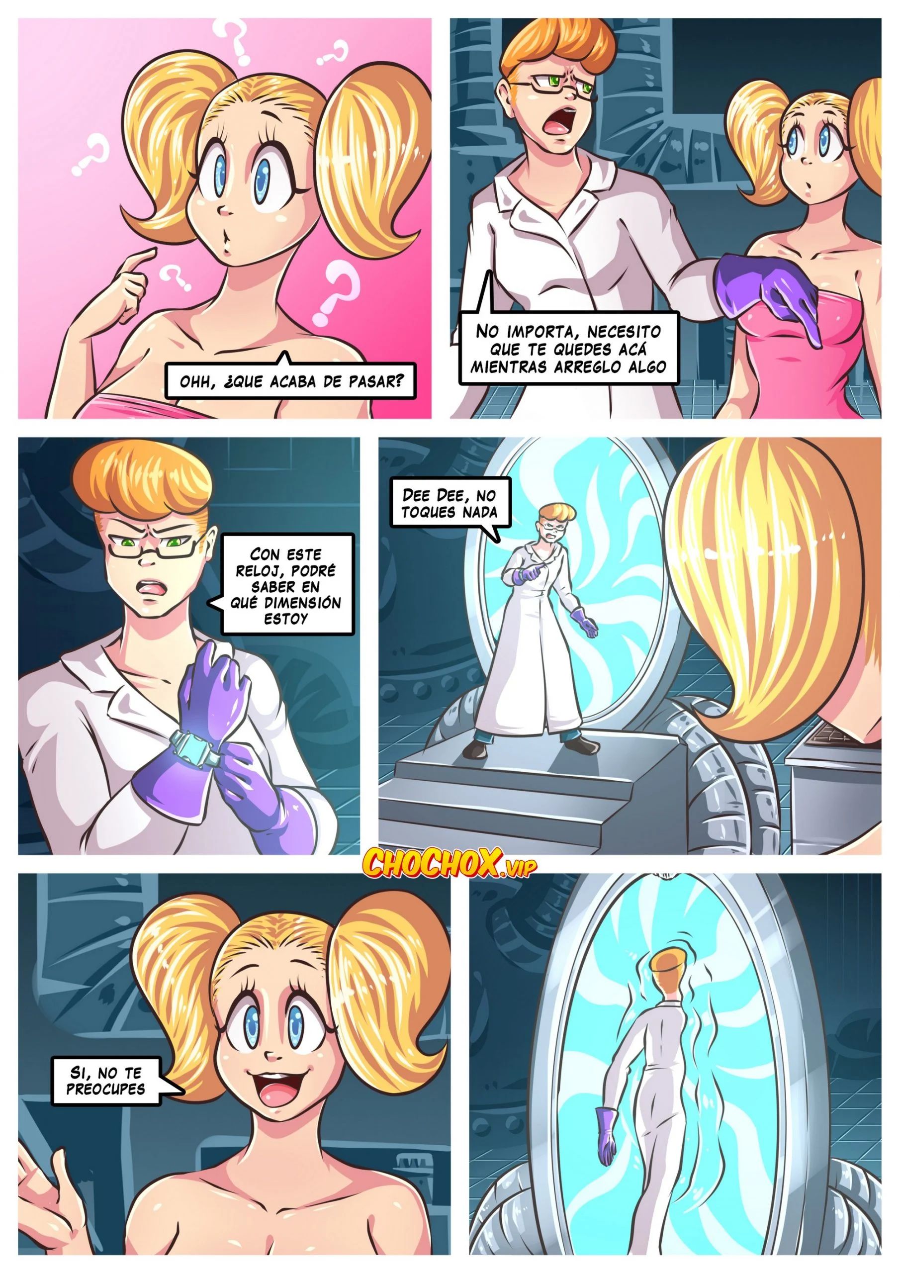 Between Dimensions (Dexter’s Laboratory) [Crock Comix] - Chapter 1 — Page 10