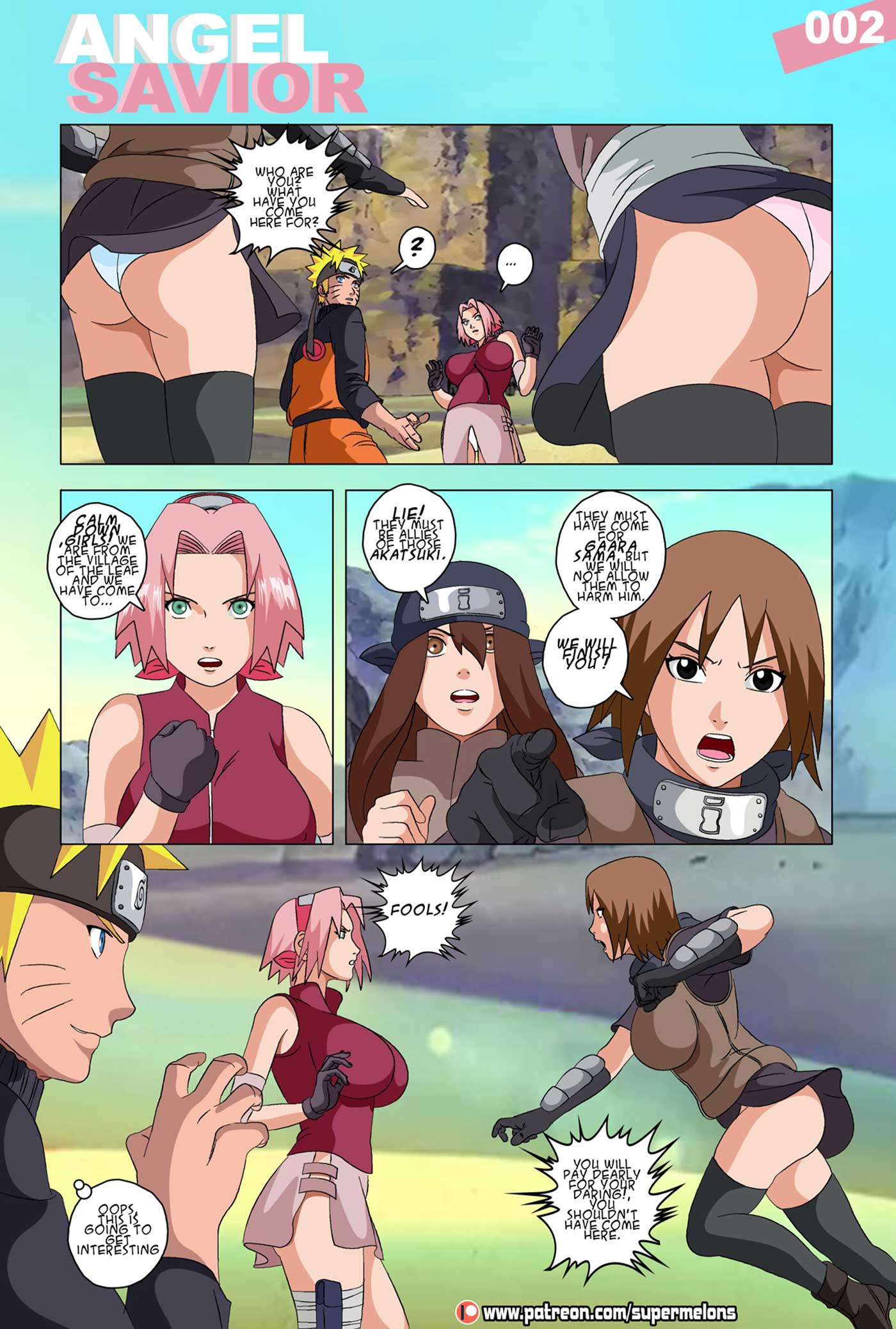 Angel Savior (Naruto) [Super Melons] - Chapter 1 — Page 4