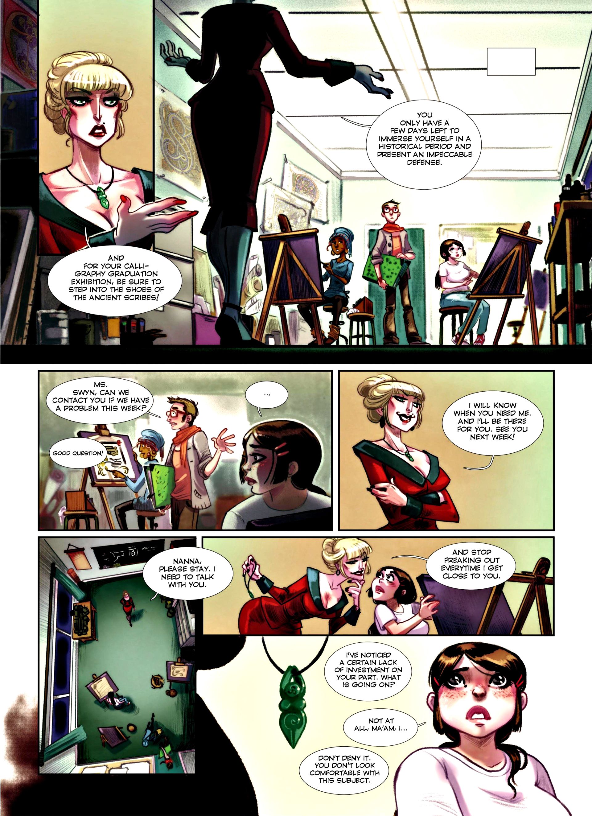 The Goddess [Nephyla] - Chapter 1 — Page 5