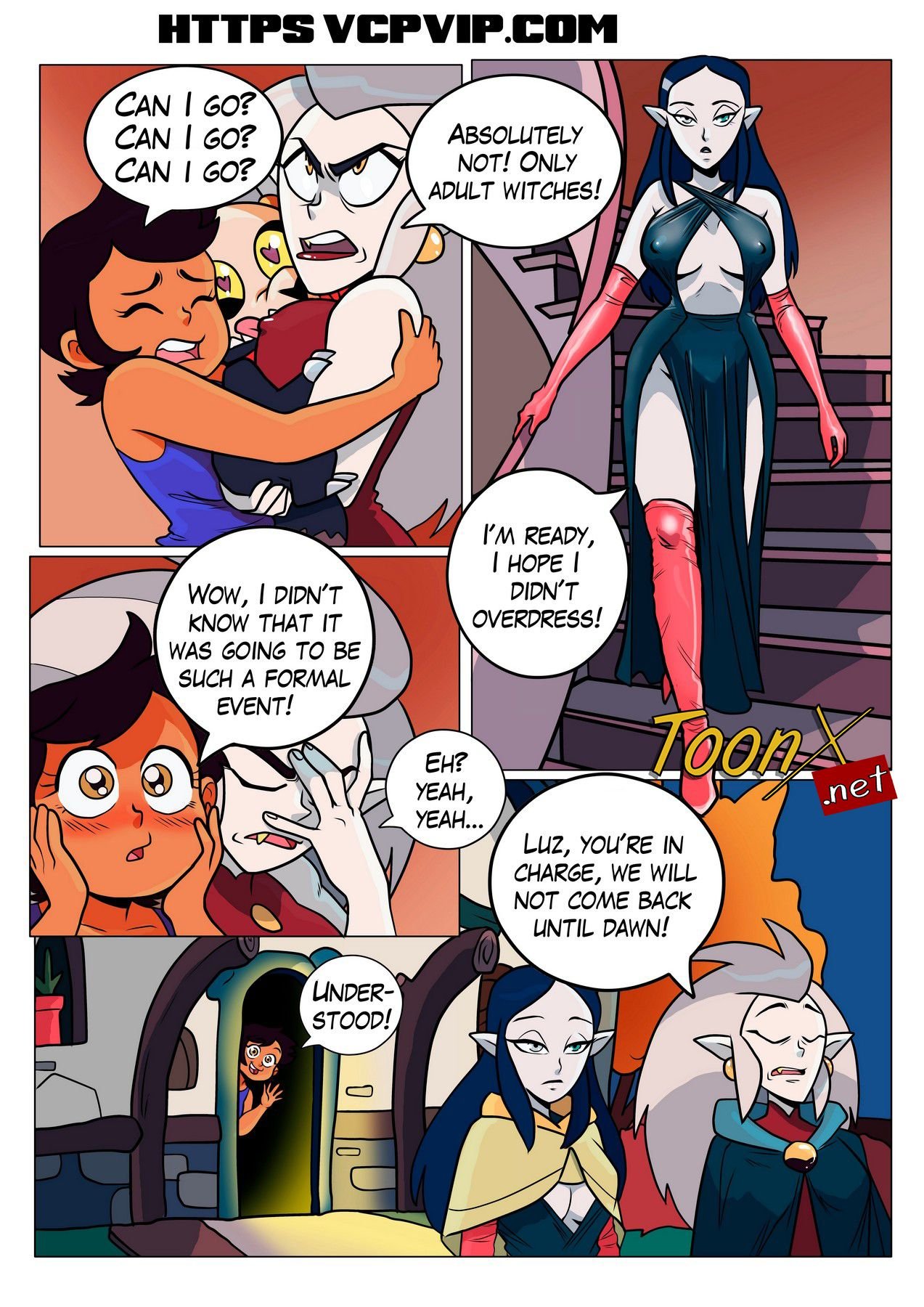 Night Witches (The Owl House) [Gansoman] - Chapter 1 — Page 7