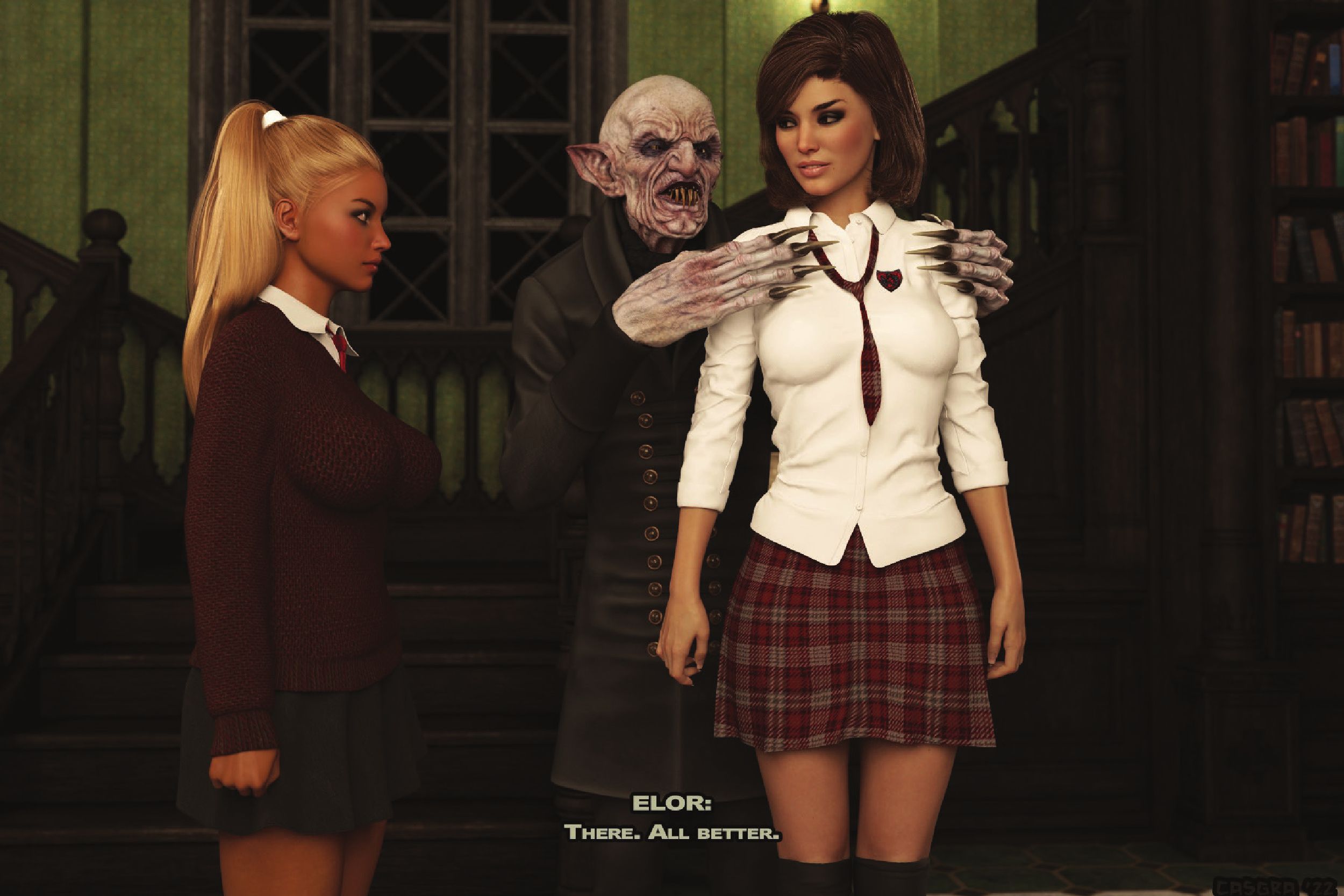 Elor Dophner – The Librarian [Casgra] - Chapter 1 — Page 22