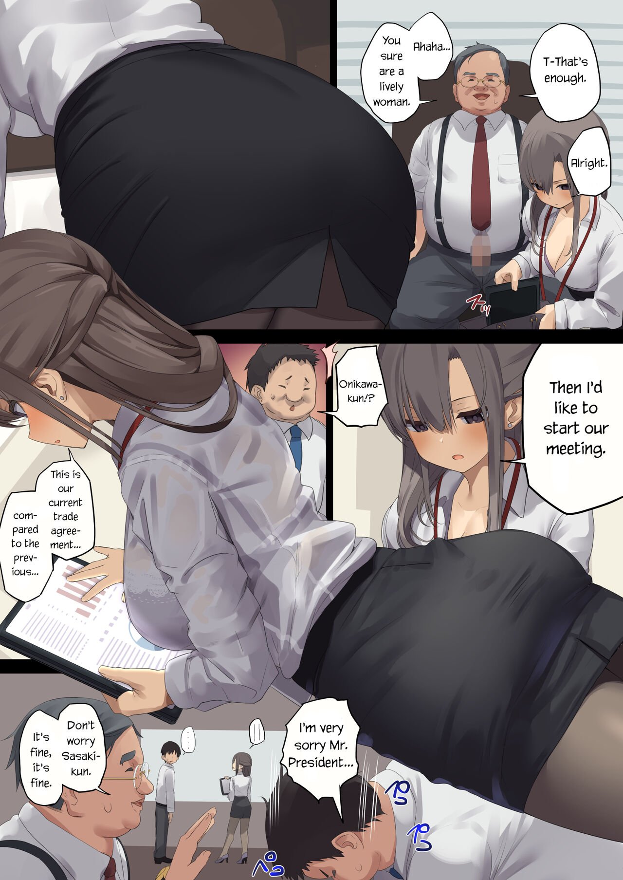 Business Sex Manners [Ogadenmon] - Chapter 4 — Page 7