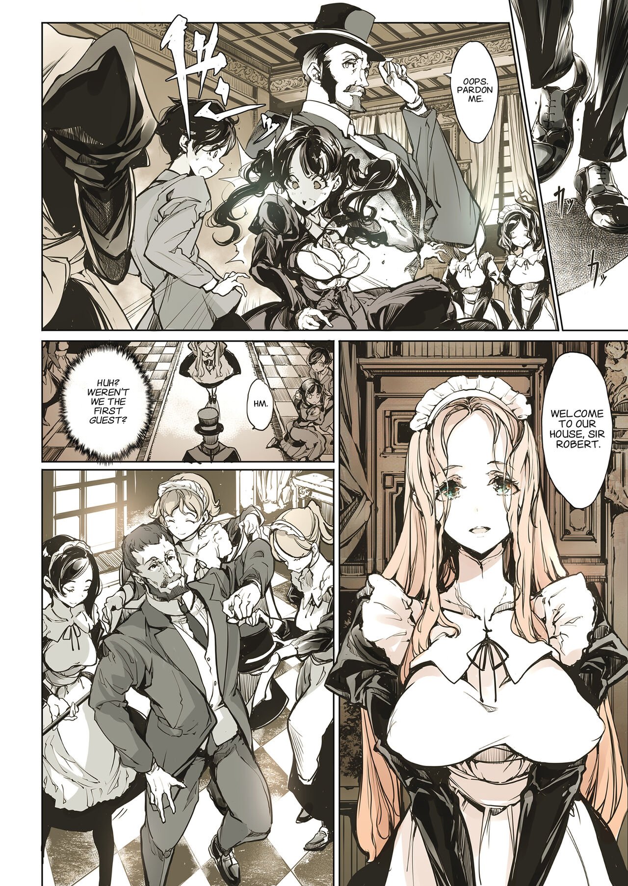 Beatrice Brothel [Endou Okito] - Chapter 1 — Page 9