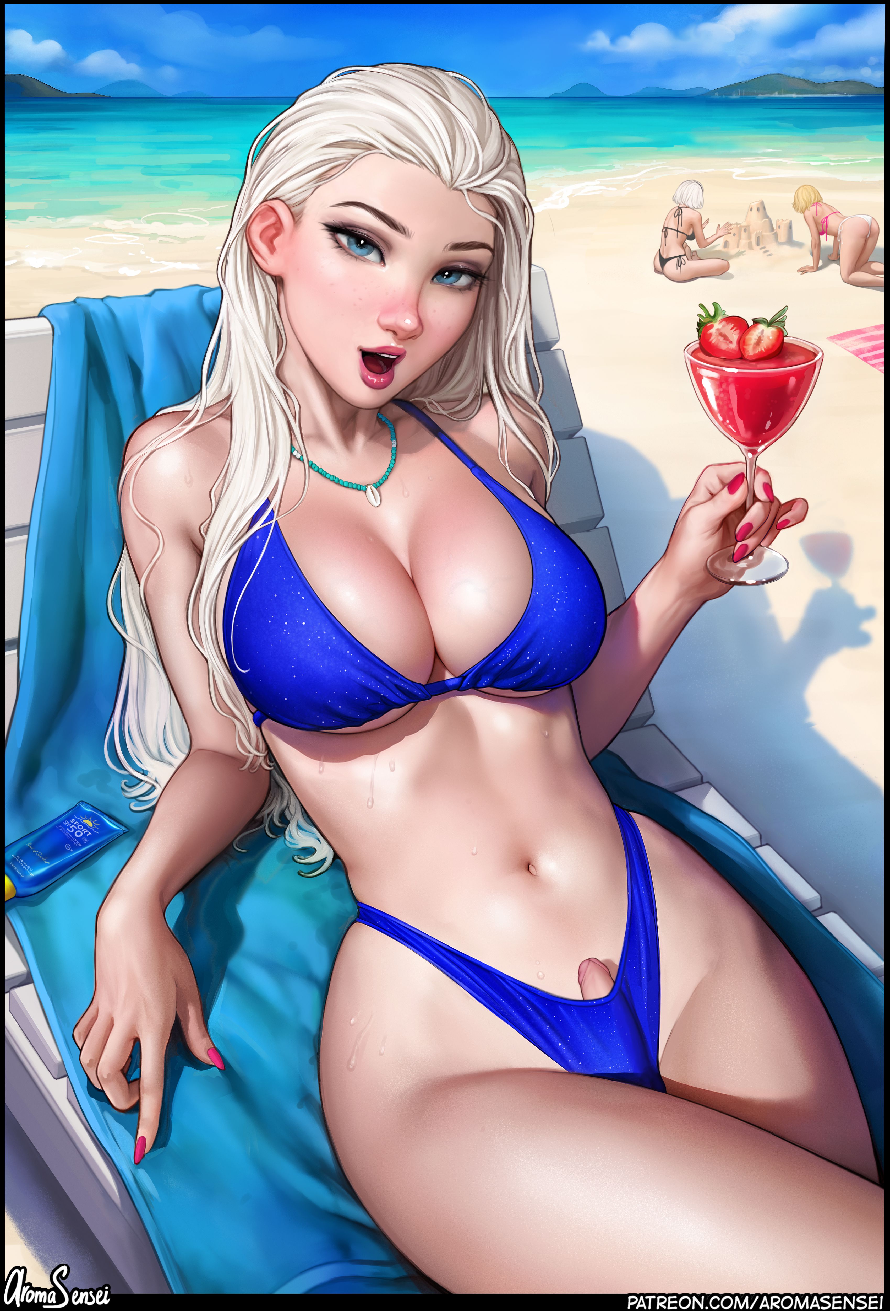 Hot Holidays at Frozen Inc. (Various) [Aroma Sensei] - Chapter 1.2 — Page 133