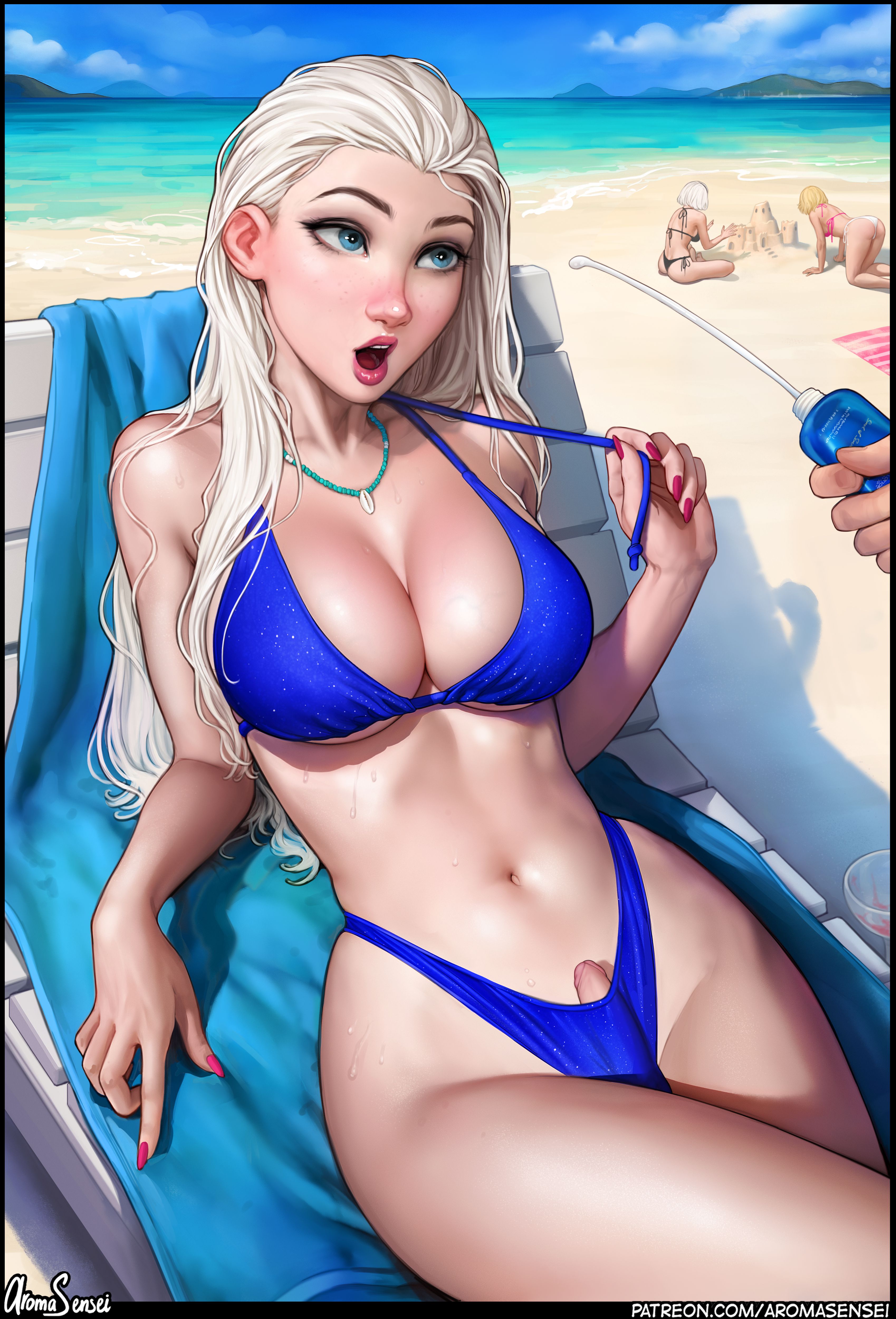 Hot Holidays at Frozen Inc. (Various) [Aroma Sensei] - Chapter 1.2 — Page 134