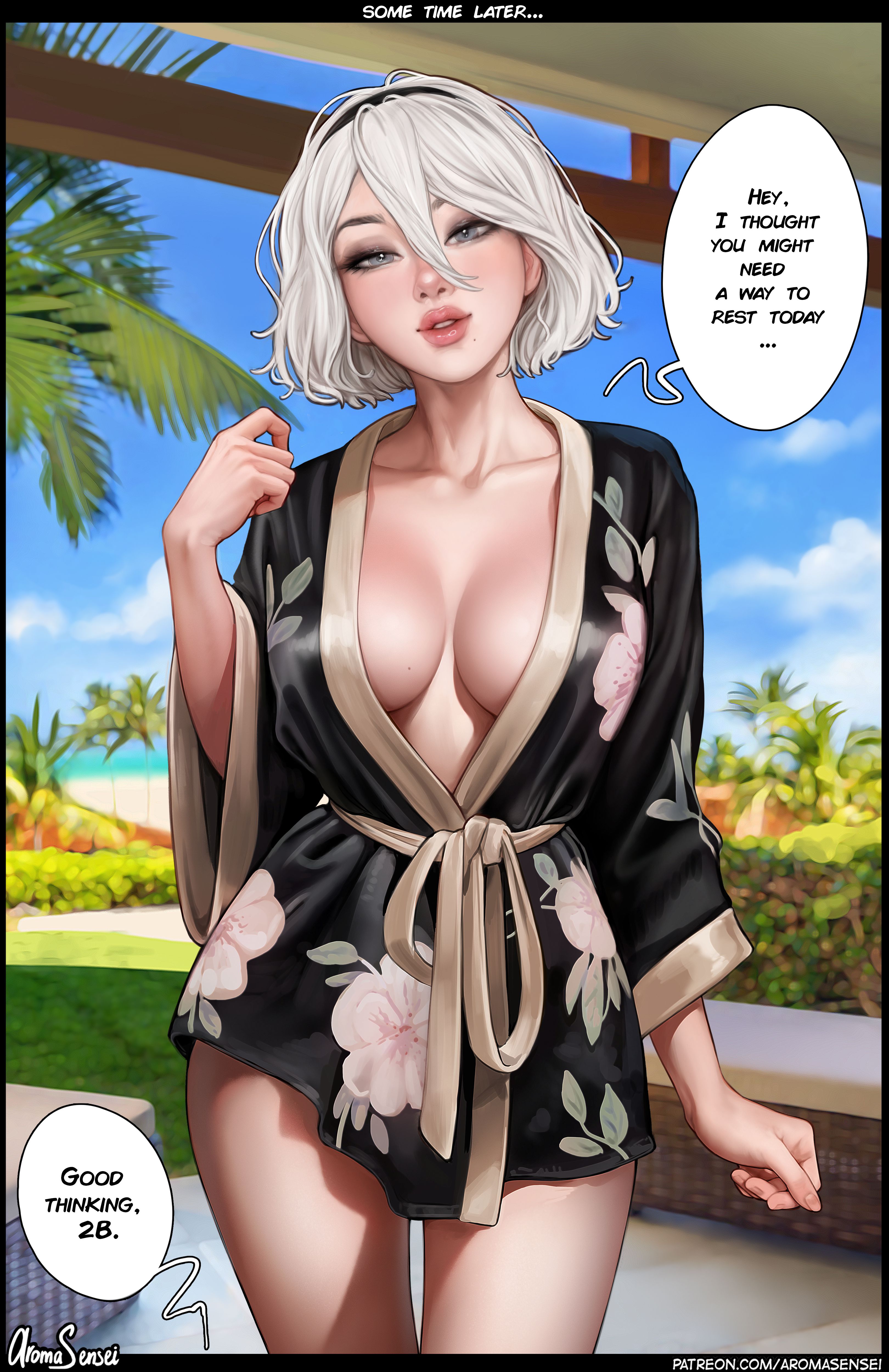 Hot Holidays at Frozen Inc. (Various) [Aroma Sensei] - Chapter 1.2 — Page 48