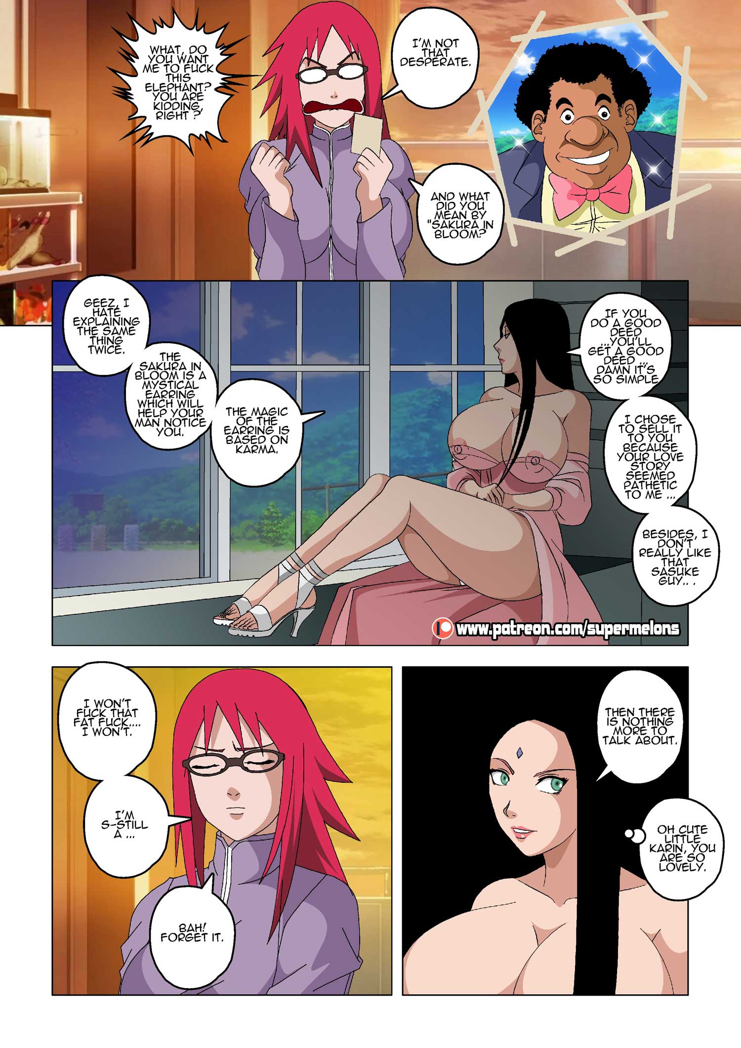 The Elephant Man’s Lady (Naruto) [Super Melons] - Chapter 1 — Page 11