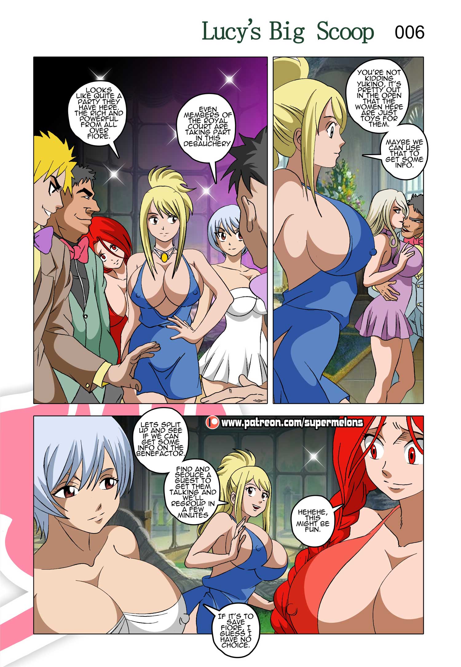 Lucy’s Big Scoop (Fairy Tail) [Super Melons] - Chapter 1 — Page 7