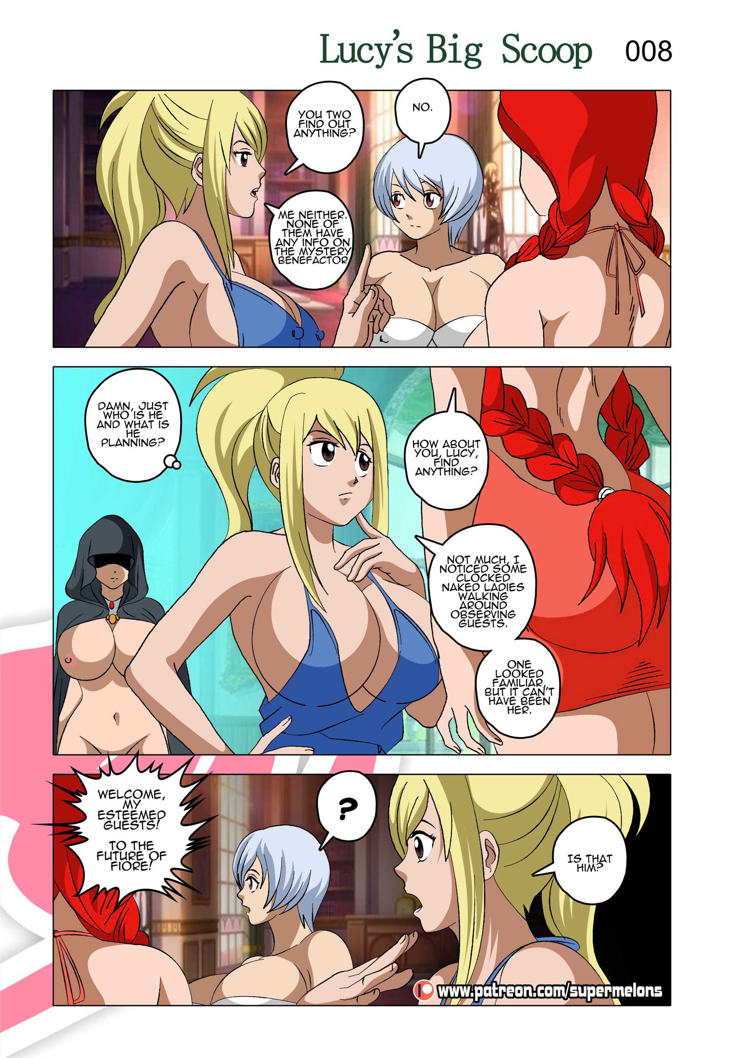 Lucy’s Big Scoop (Fairy Tail) [Super Melons] - Chapter 1 — Page 9