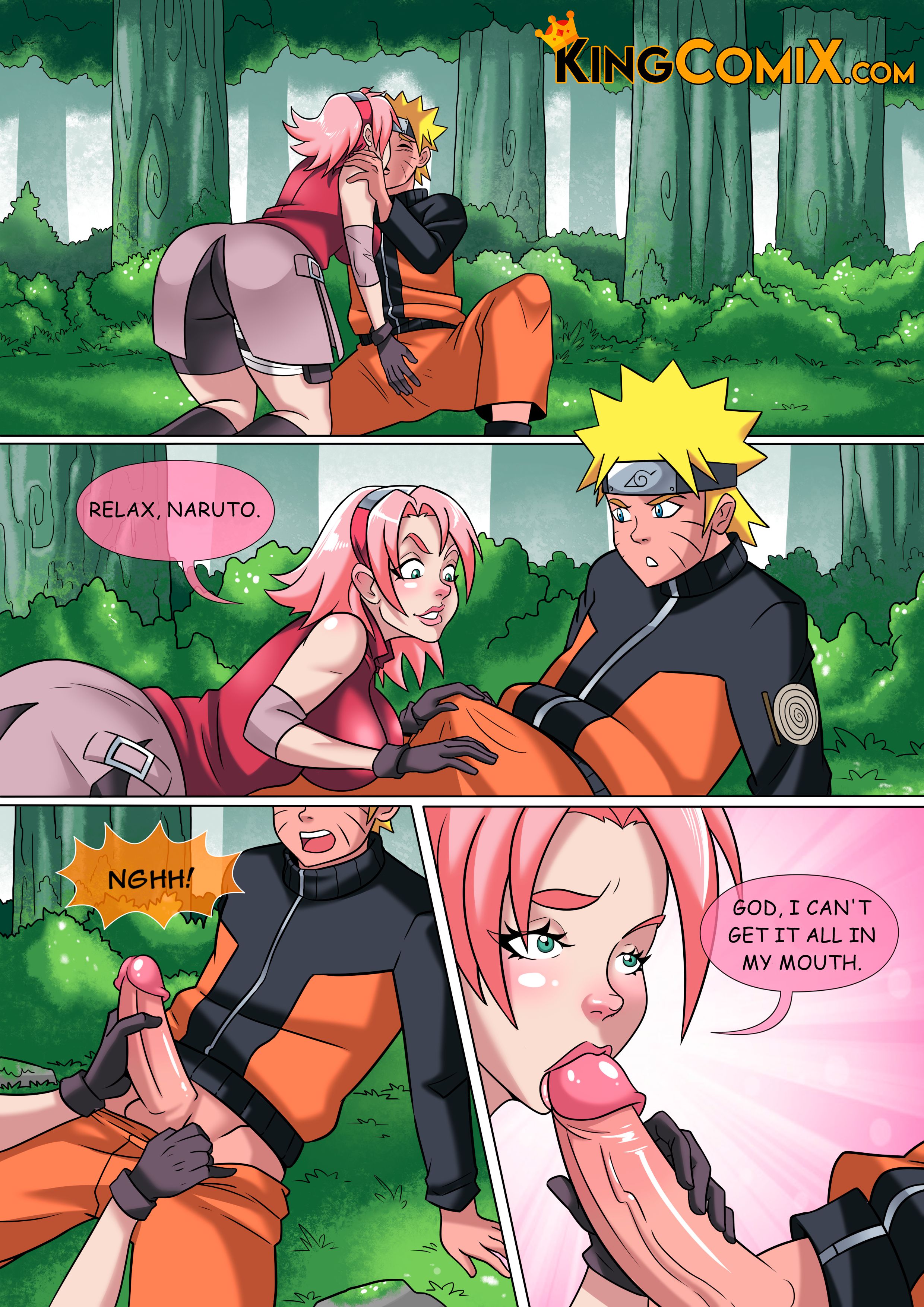 Orochimaru’s Secret Jutsu (Naruto) [KingComiX , Crock Comix] - Chapter 1 — Page 10